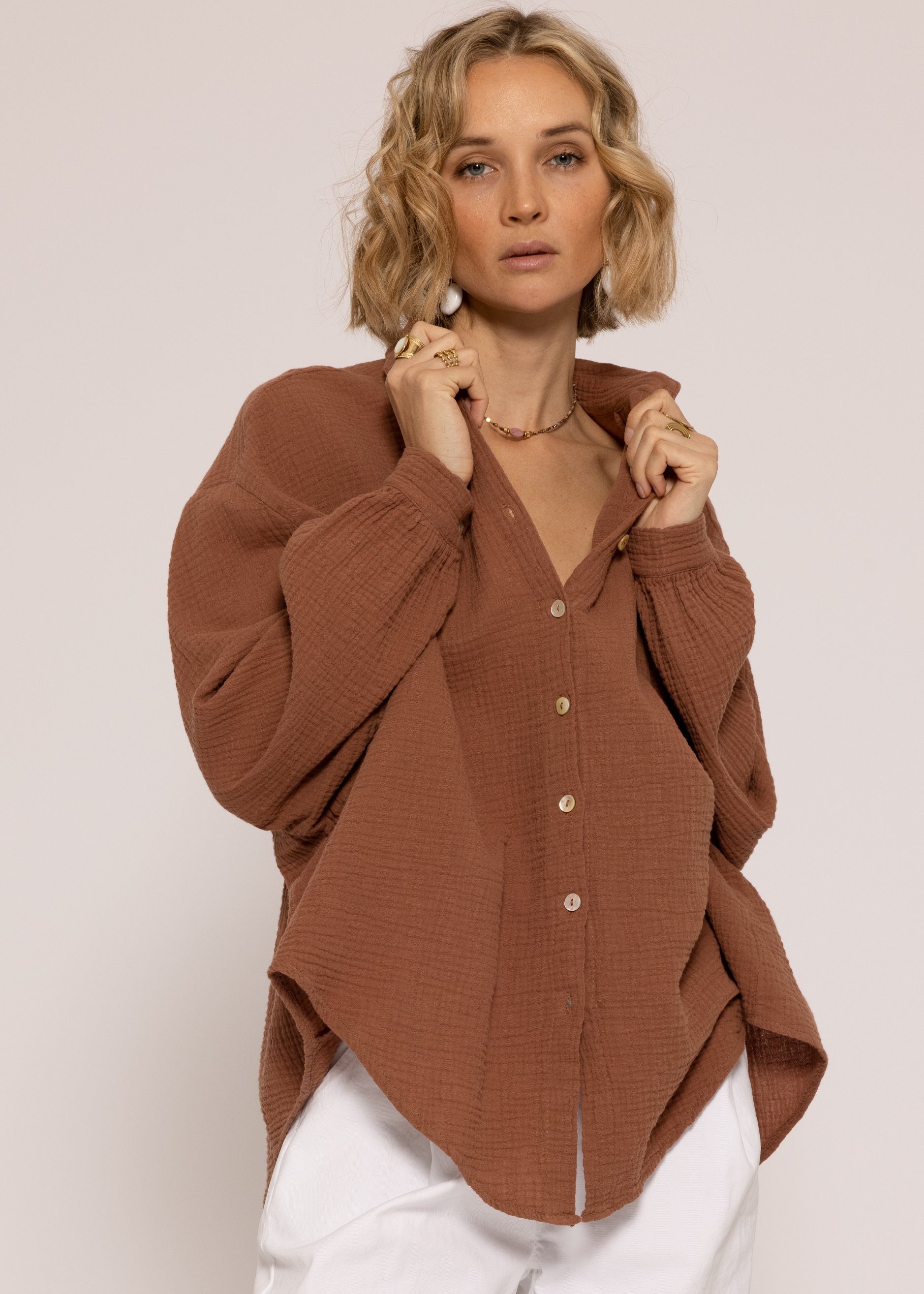 Braune Blusen für Damen online kaufen | OTTO