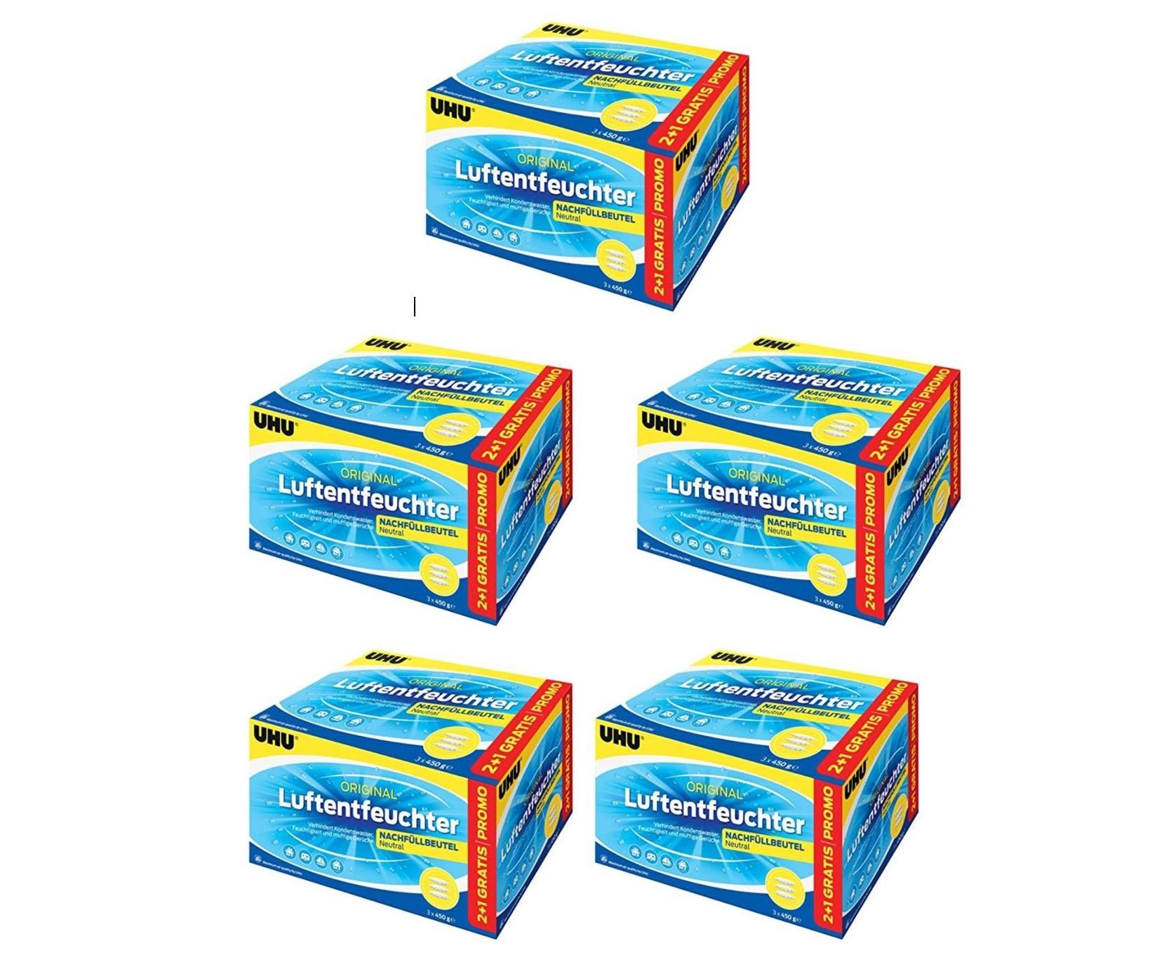 UHU Luftentfeuchter-Nachfüllpack UHU 47135 Luftentfeuchter Nachfüllbeutel 1 günstig online kaufen