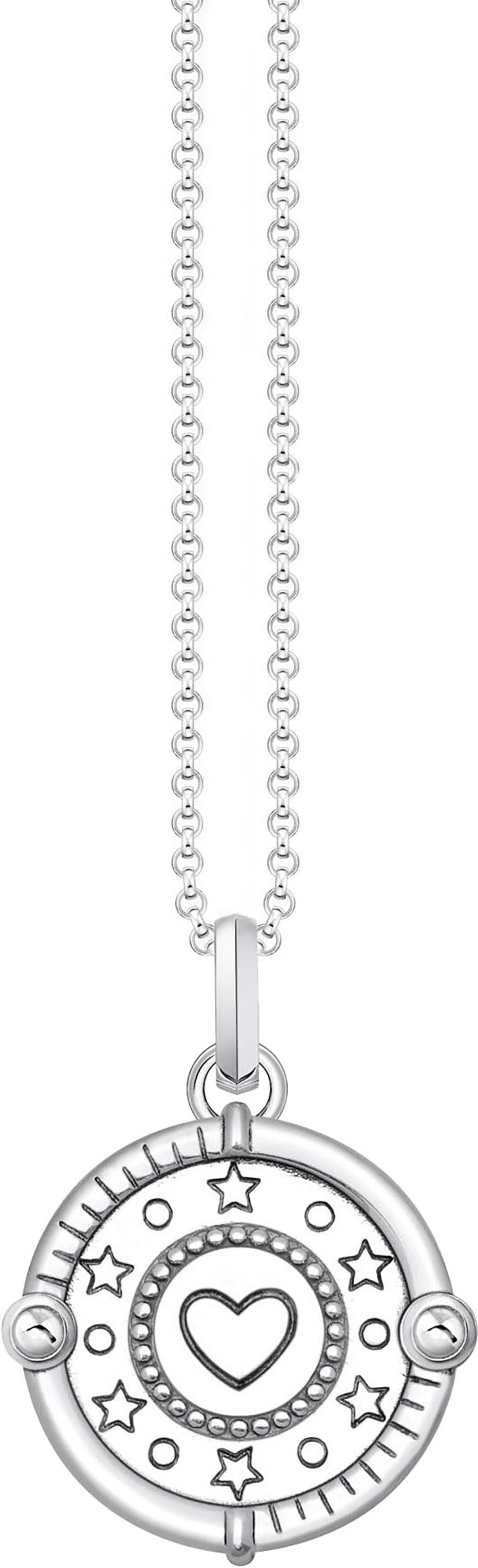 THOMAS SABO Kette mit Anhänger rosa und... THOMAS SABO Kette mit Anhänger rosa und...