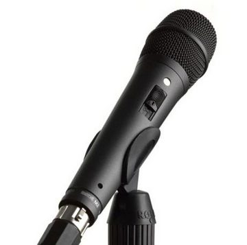 RØDE Mikrofon M2 mit Stativ mit Kabel
