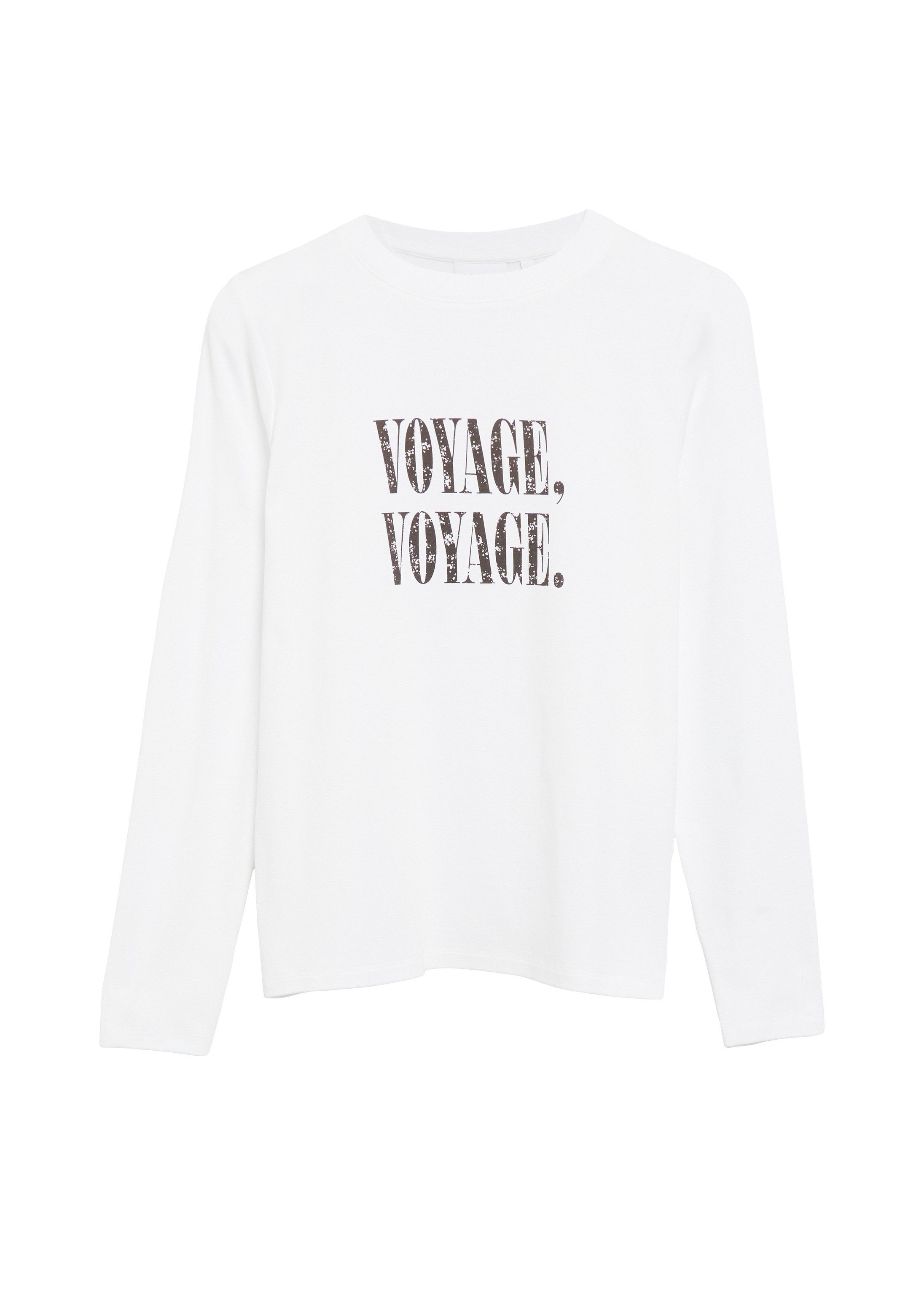 comma Langarmshirt T-Shirt Longsleeve mit Artwork