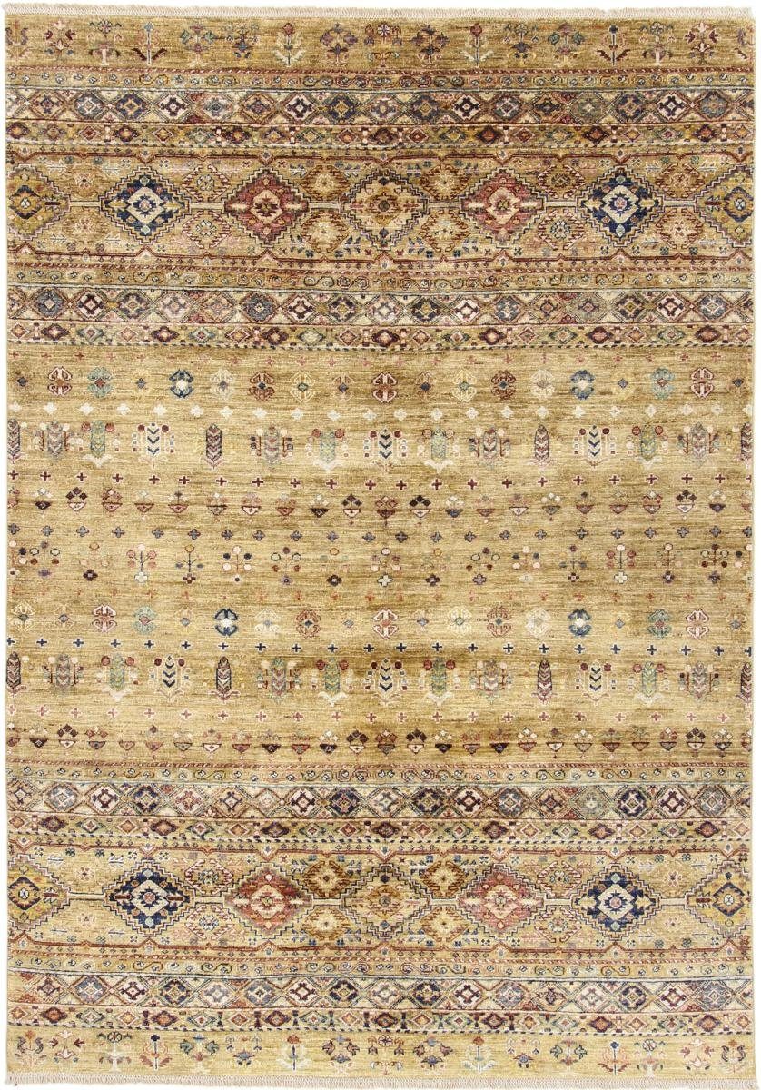 Orientteppich Arijana Shaal 172x246 Handgeknüpfter Orientteppich, Nain Trading, rechteckig, Höhe: 5 mm