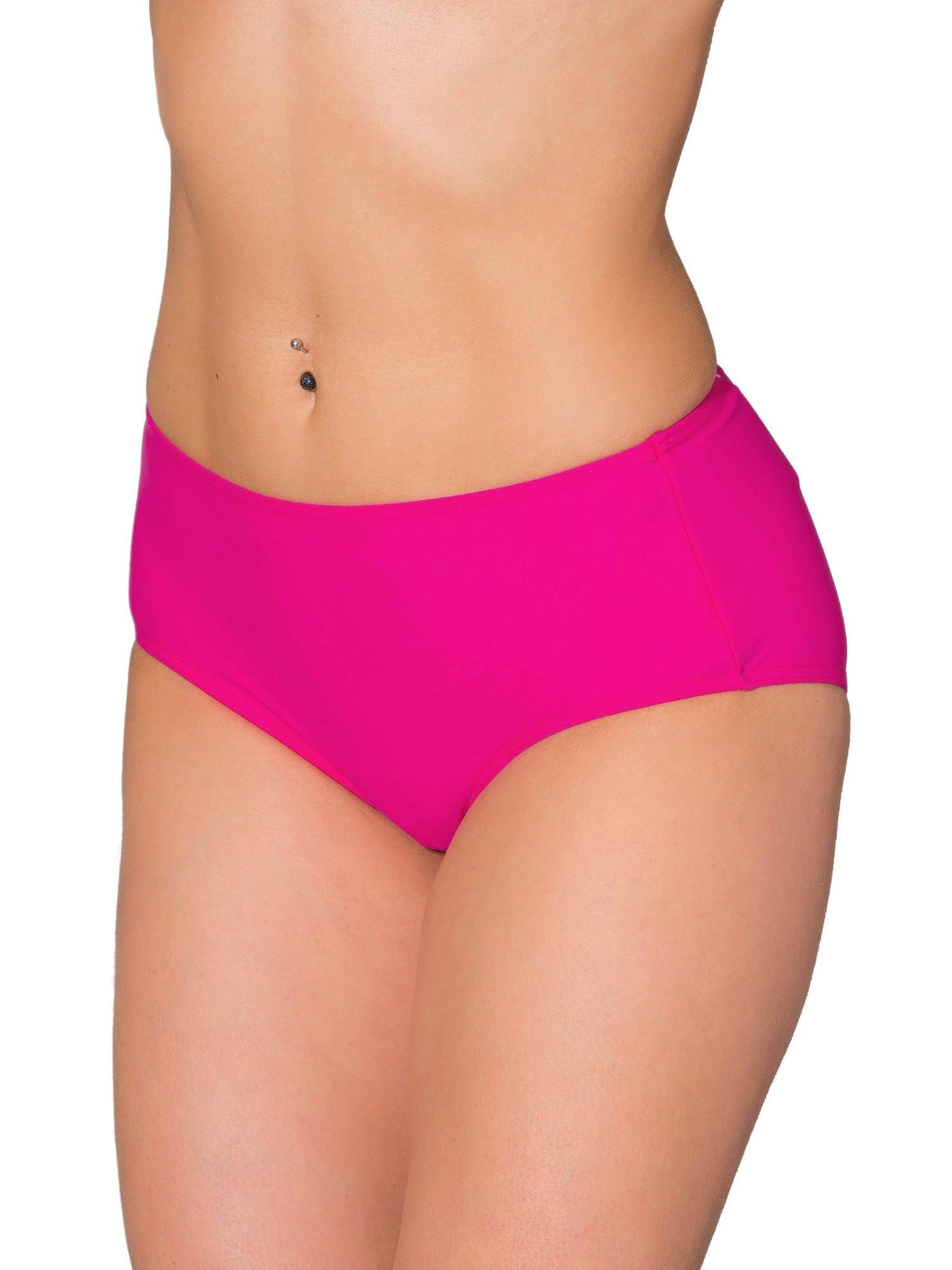 Aquarti Bikini-Hose Aquarti Damen Bikinihose mit Mittelhohem Bund günstig online kaufen