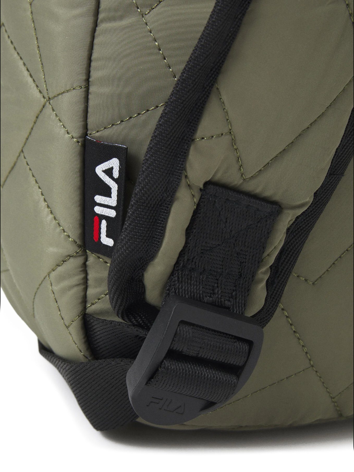Fila Freizeitrucksack Kleiner Unisex Steppmuster Rucksack - BINAN Olivgrün