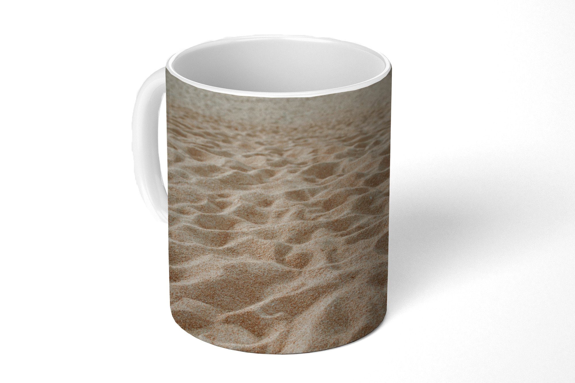 MuchoWow Tasse Sommer - Sand - Strand, Keramik, Kaffeetassen, Teetasse, Becher, Teetasse, Geschenk