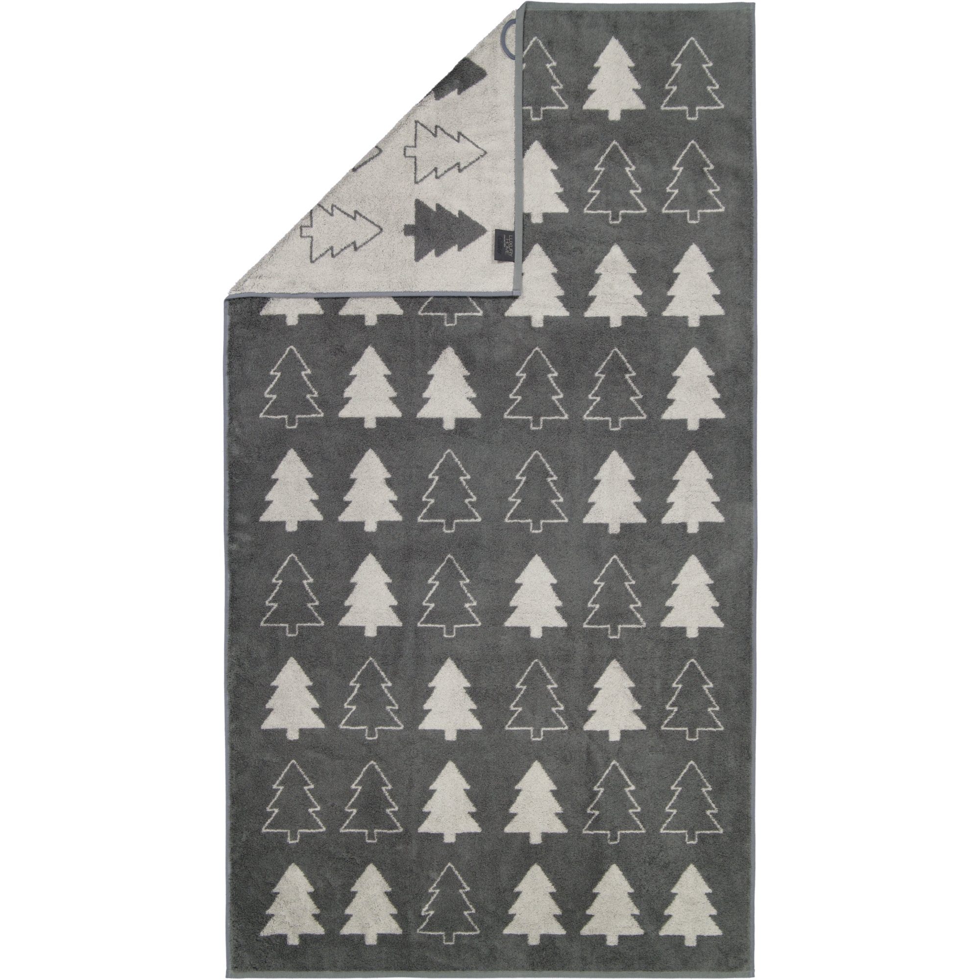 Cawö Handtücher Christmas Edition Tannenbäume, 100% Baumwolle