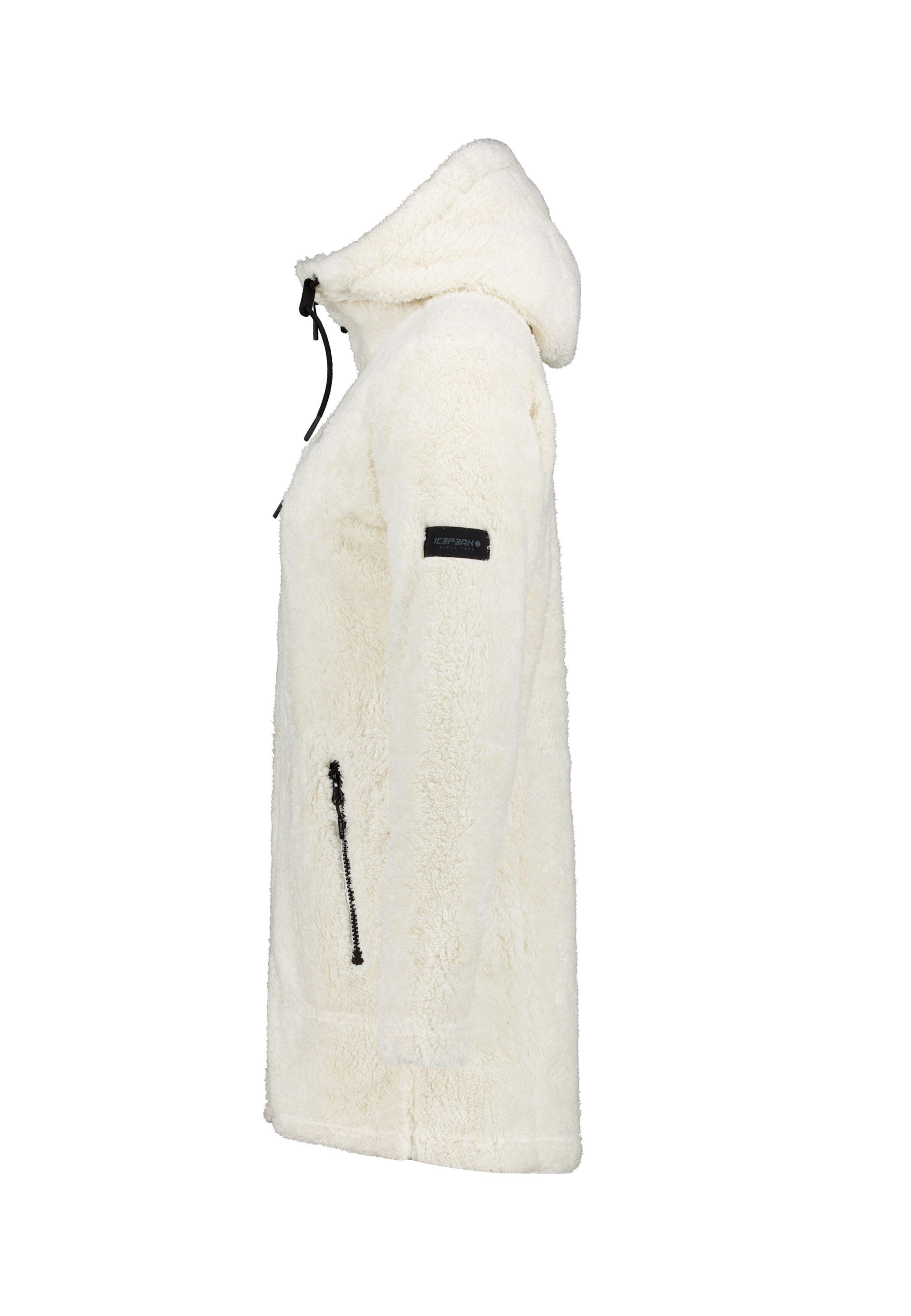 Icepeak Fleecejacke ICEPEAK CHELLES mit verstellbarer Kapuze, schnell trocknend, aus Polyester – Bild 4 von 5