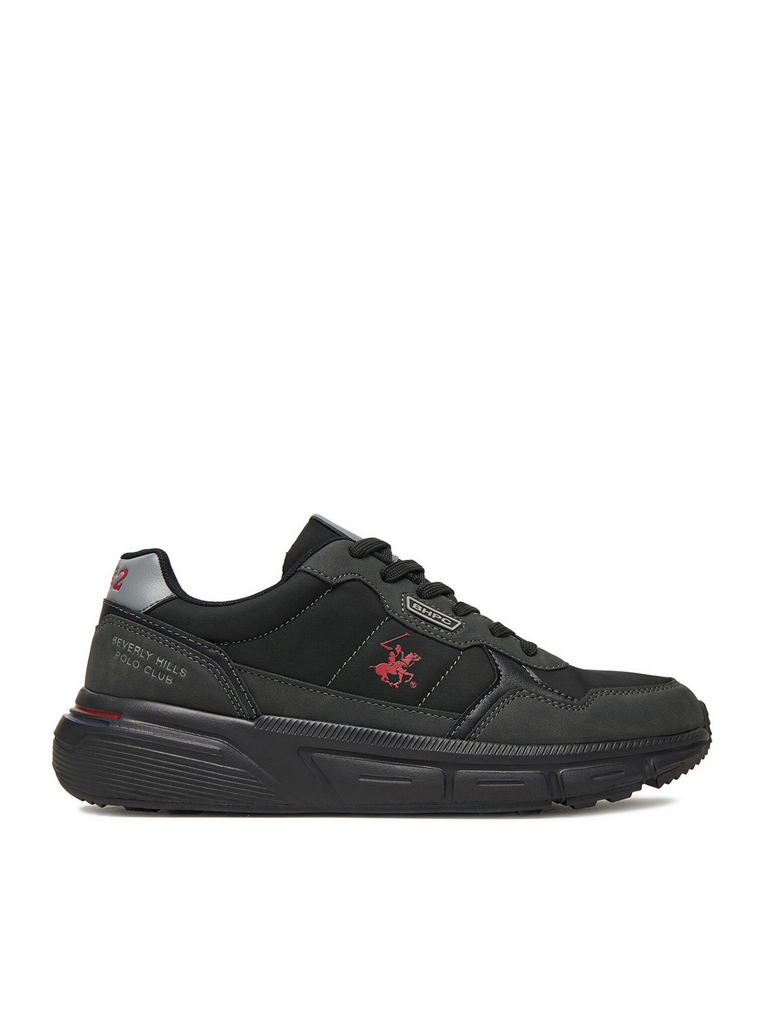 Beverly Hills Polo Club Herren-Sneakers Schwarz CEO-V5-MARCO Sneaker