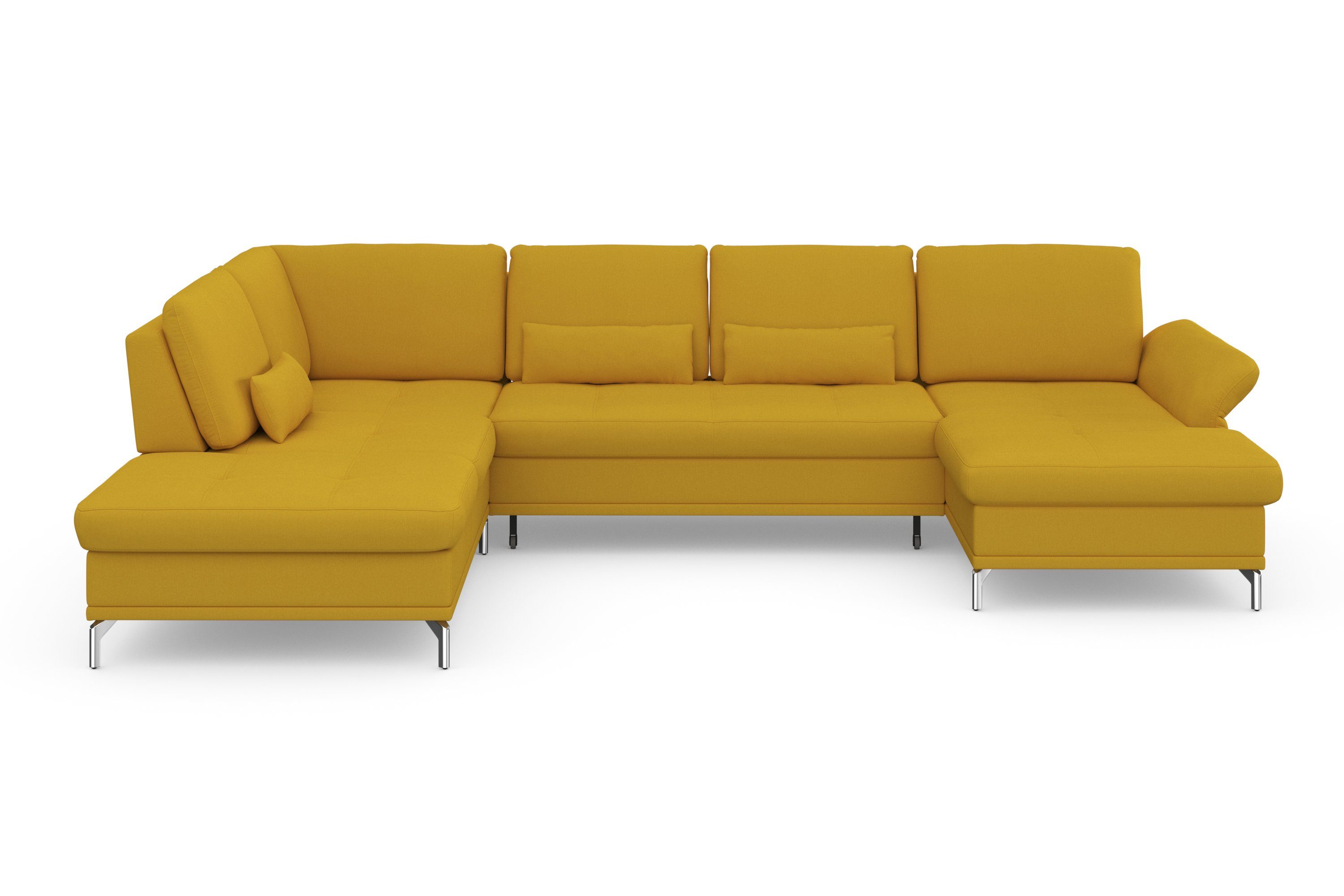 INOSIGN Wohnlandschaft "Palm Beach U-Form" Federkern, mit Sitztiefenverstel günstig online kaufen