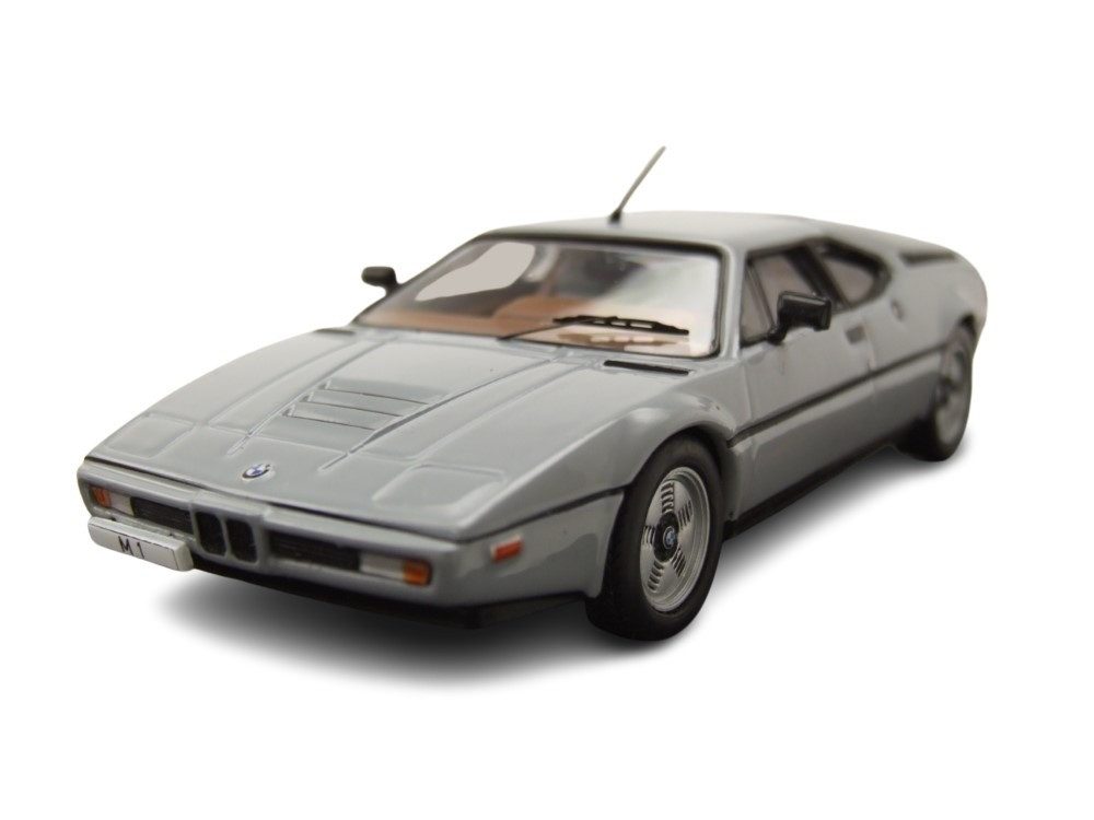 ixo Models Modellauto BMW M1 1978 grau, Maßstab 1:43