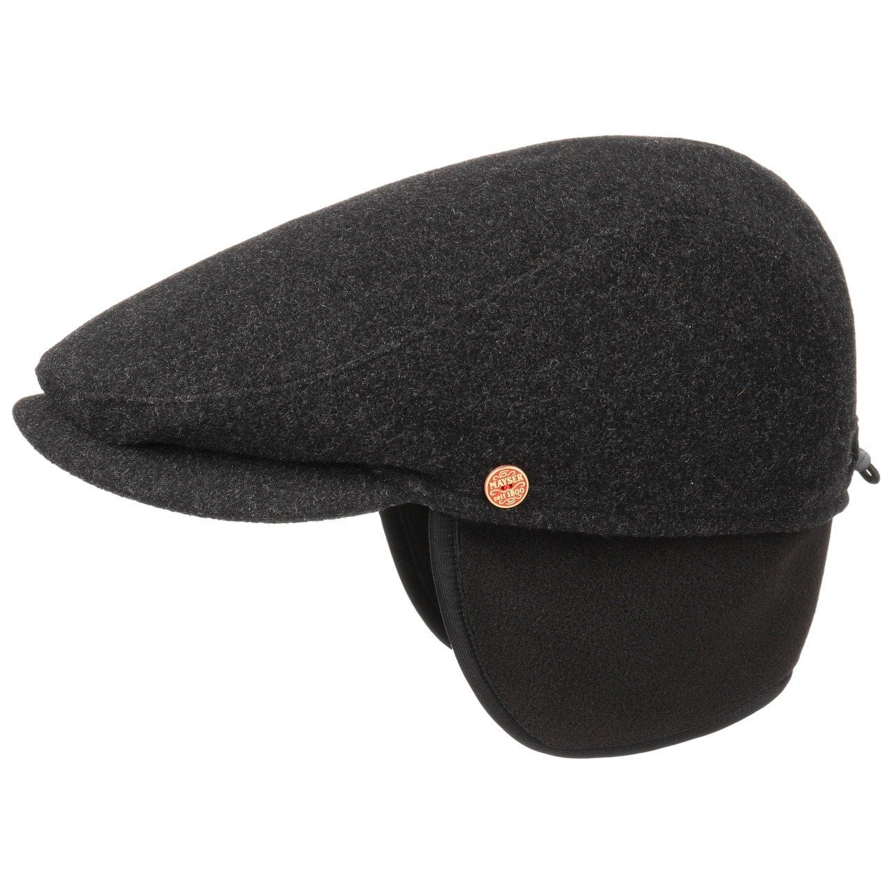 Mayser Flat Cap (1-St) Flatcaps mit Schirm, Made in the EU anthrazit