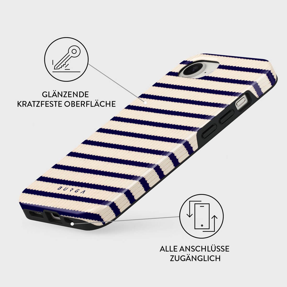 BURGA Backcover Burga Tough Back Cover Apple iPhone 17e / 16e - Old Money