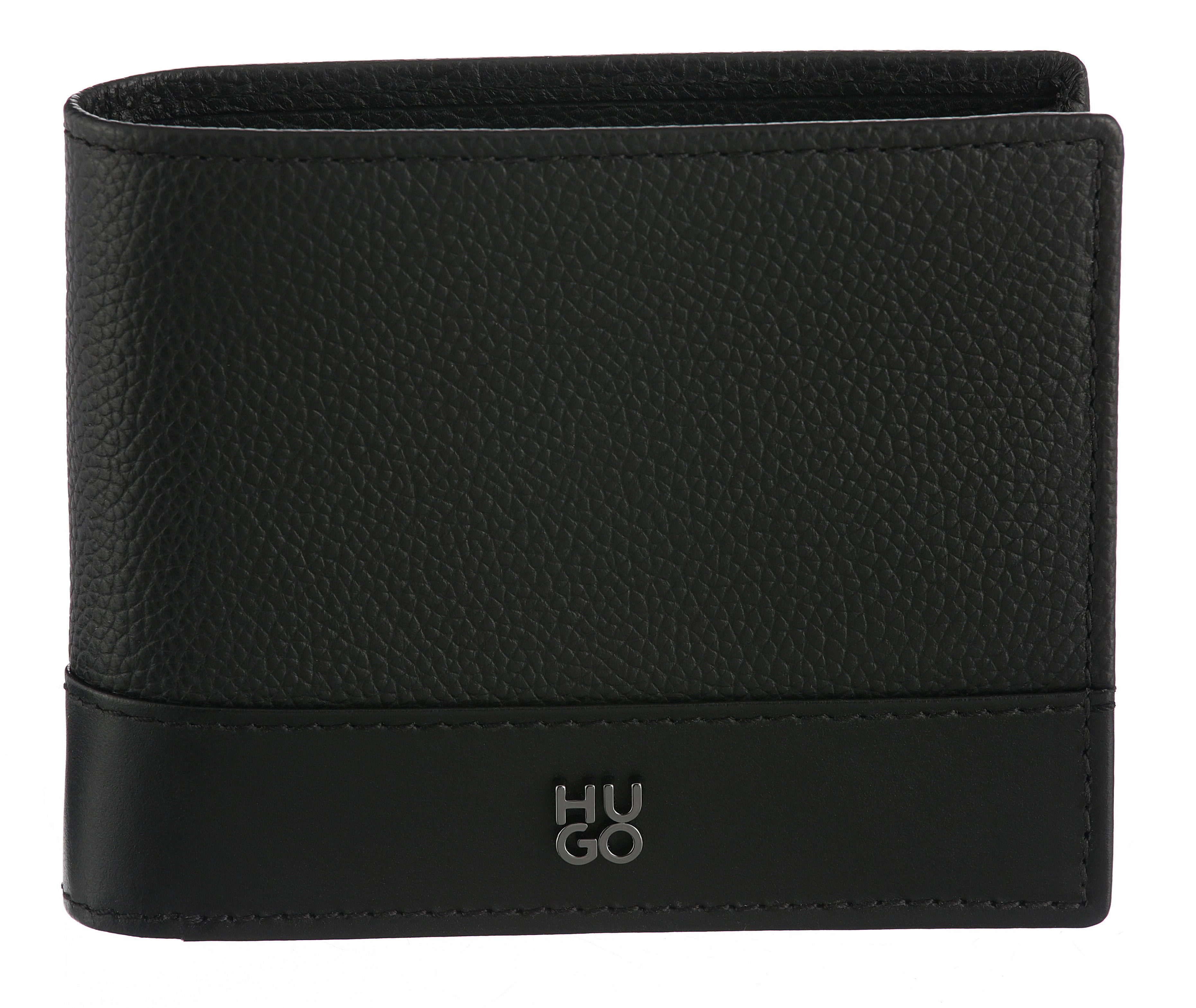 HUGO Geldbörse Quantic, hochwertiges Basic Wallet, Geldbeutel
