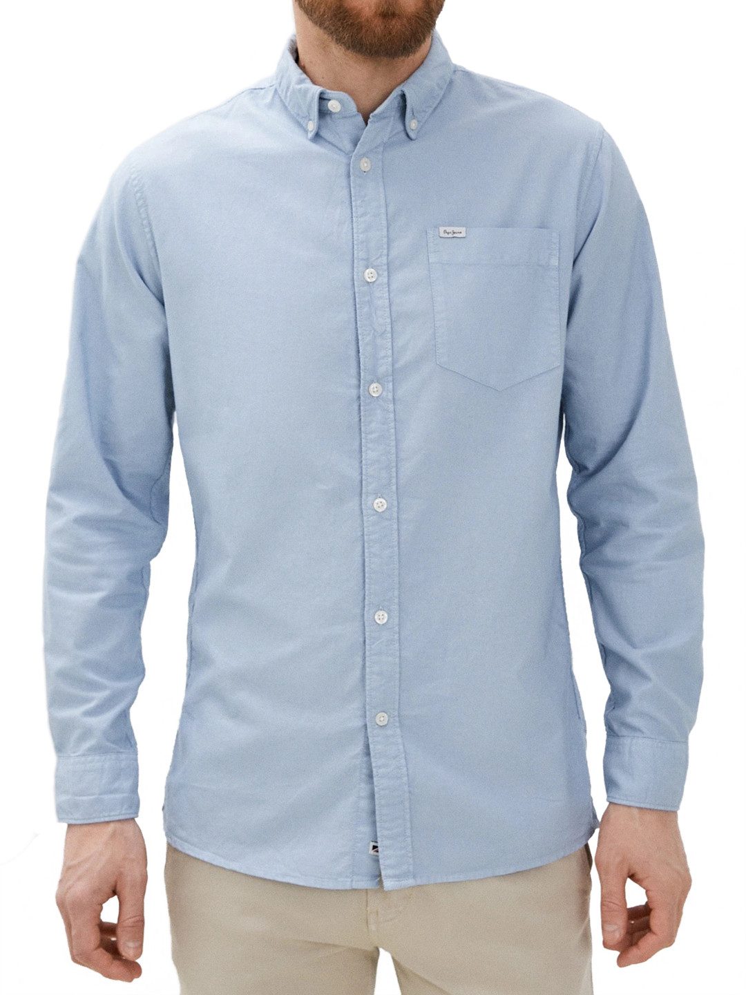 Pepe Jeans Langarmhemd Regular Fit Shirt günstig online kaufen
