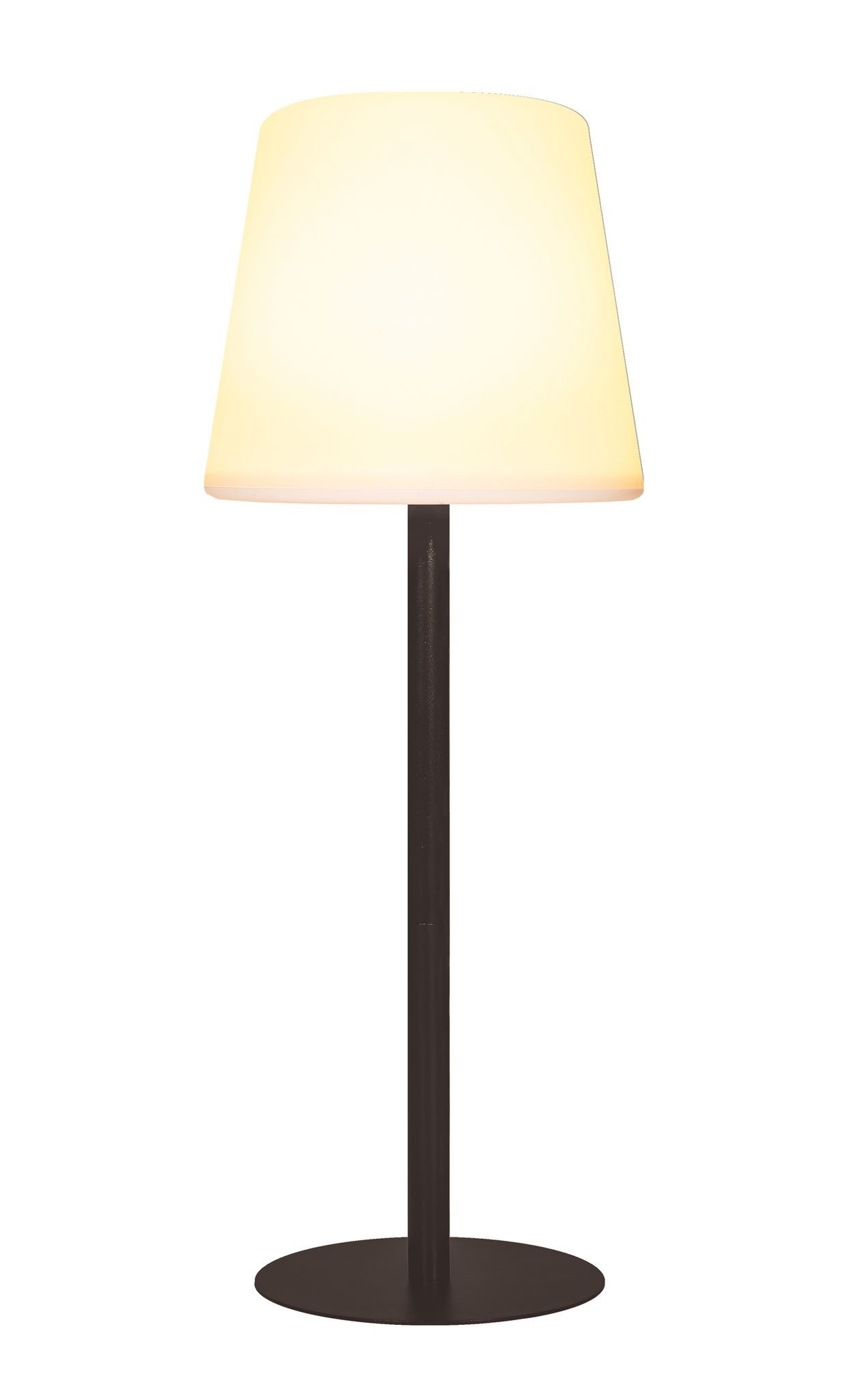 Coen Bakker Deco BV LED Außen-Tischleuchte Akku Tischlampe Multicolor mit 8 Einst. IP44, verschiedene Lichteffekte, LED fest verbaut, Kaltweiß, Warmweiß