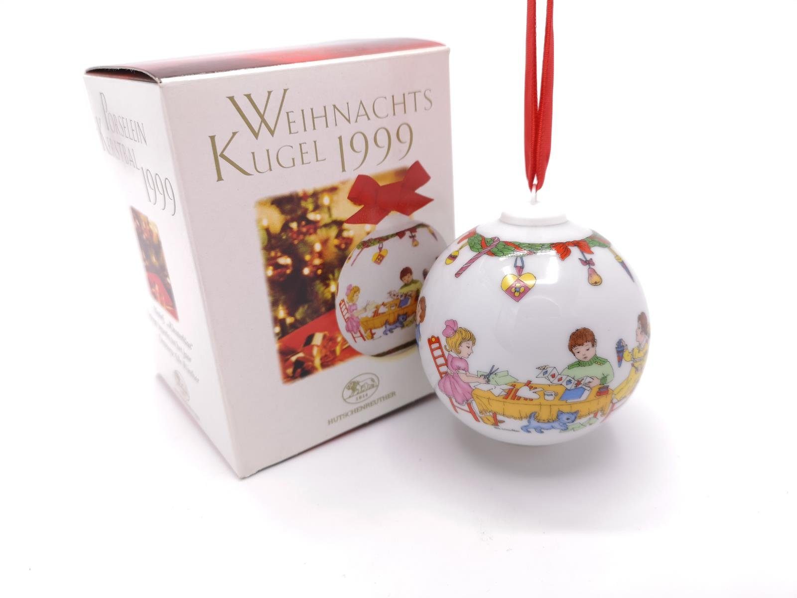 Hutschenreuther Christbaumschmuck 1999 Kugel 1999 OVP - in