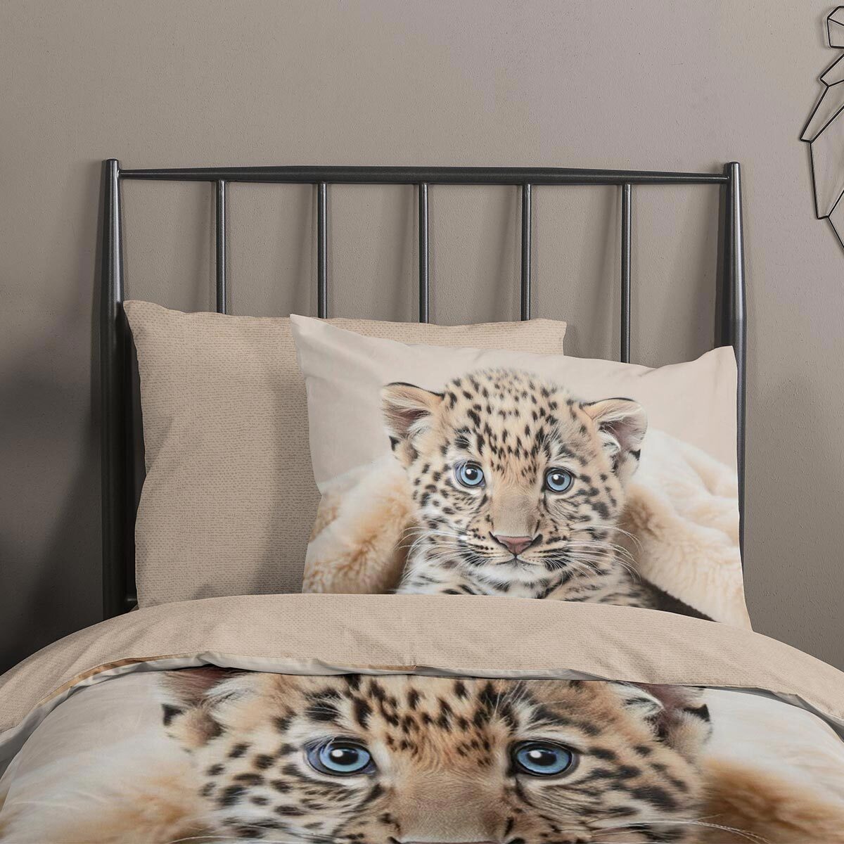 TRAUMSCHLAF Bettwäsche Tigerbaby, Renforce, 2 teilig, günstig online kaufen