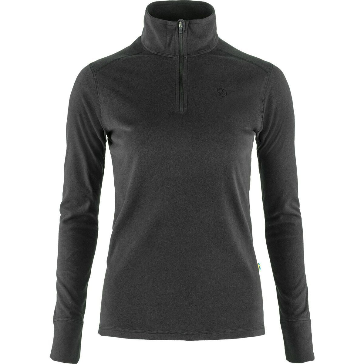 Fjällräven Fleecejacke Skare Half Zip W Leichter Mikrofleece-Pullover für Damen mit schnelltrocknendem
