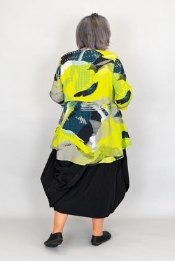 déjà vu Fashion Tunikashirt Giesele Oberteil in A-Form aus Viskose in neon gelb (1-tlg)