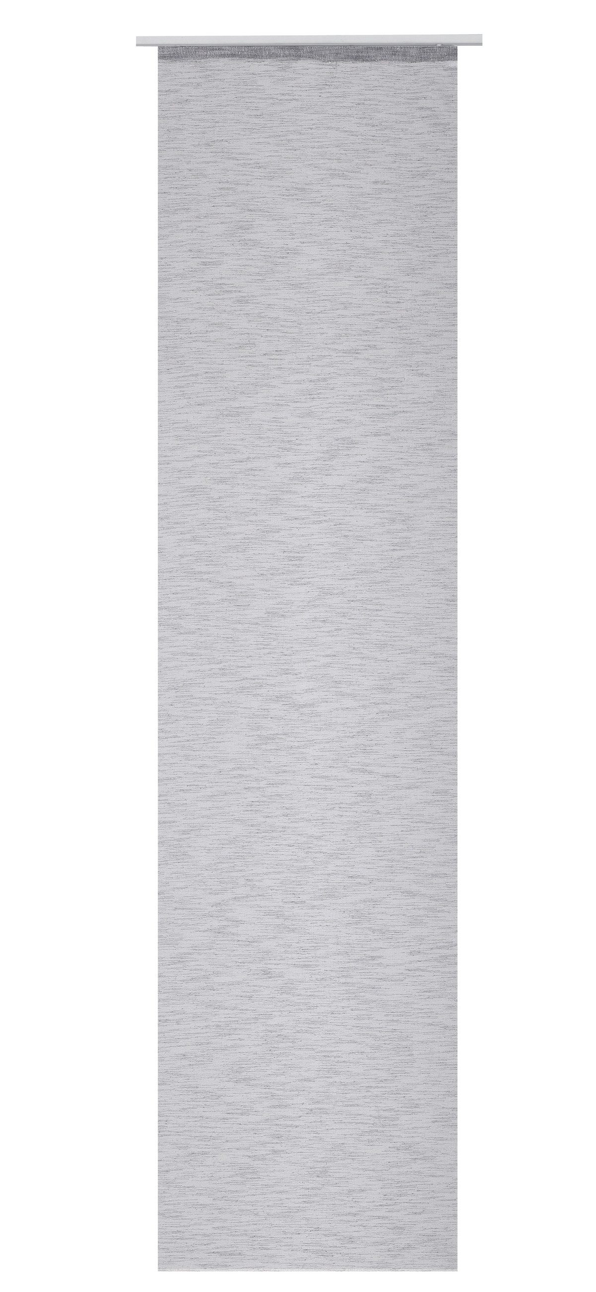 ELBERSDRUCKE Schiebegardine halbtransparenter Schiebevorhang Liem grau 245x günstig online kaufen