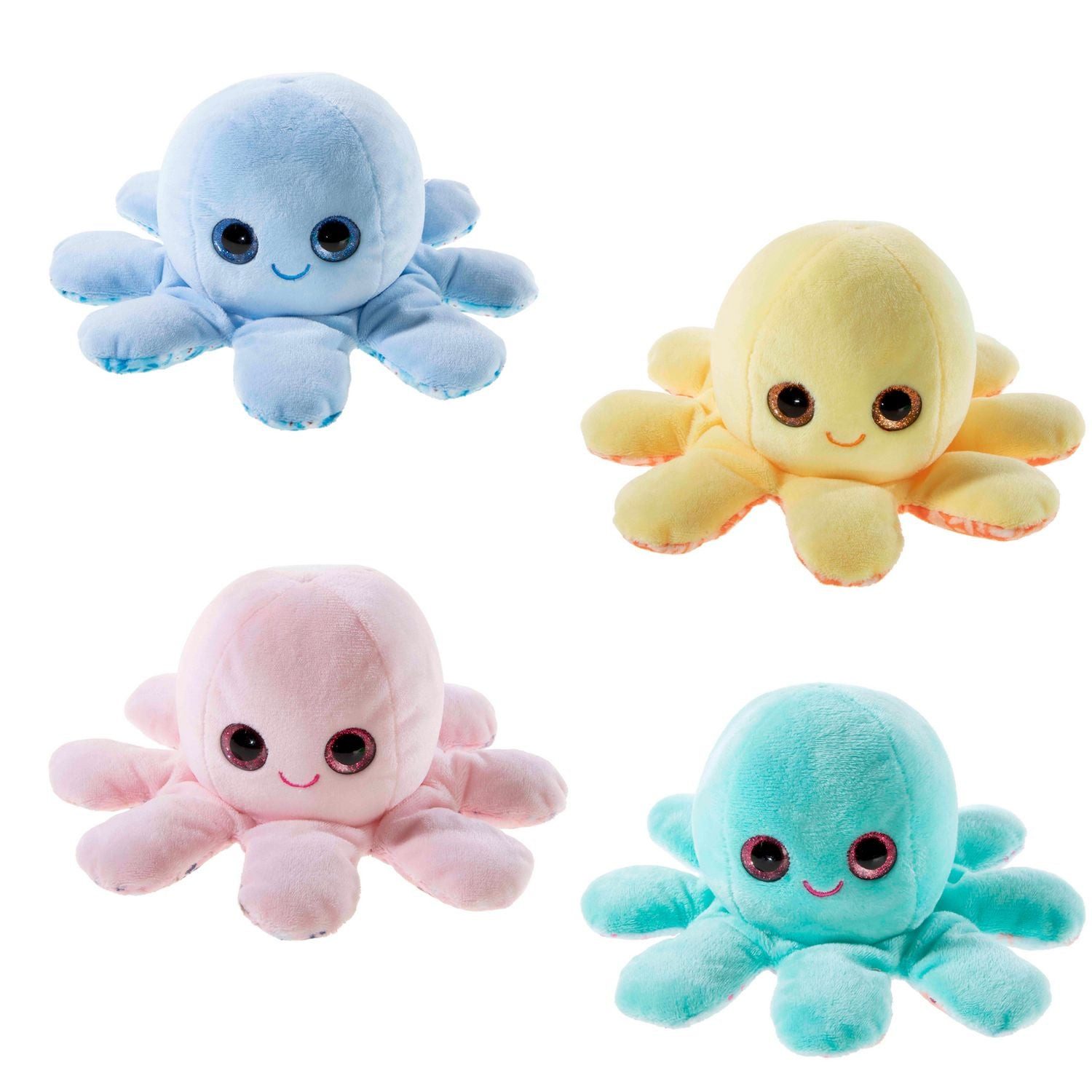 Kuscheltier OCTOPUS Plüschi 4-fach