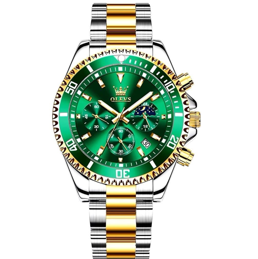 OLEVS Quarzuhr OLEVS 2870 Edelstahl Uhr günstig online kaufen