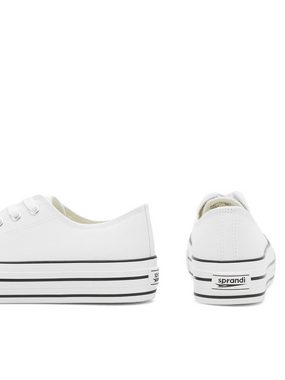 sprandi Sneakers aus Stoff LEA-RA003 wHITE Sneaker