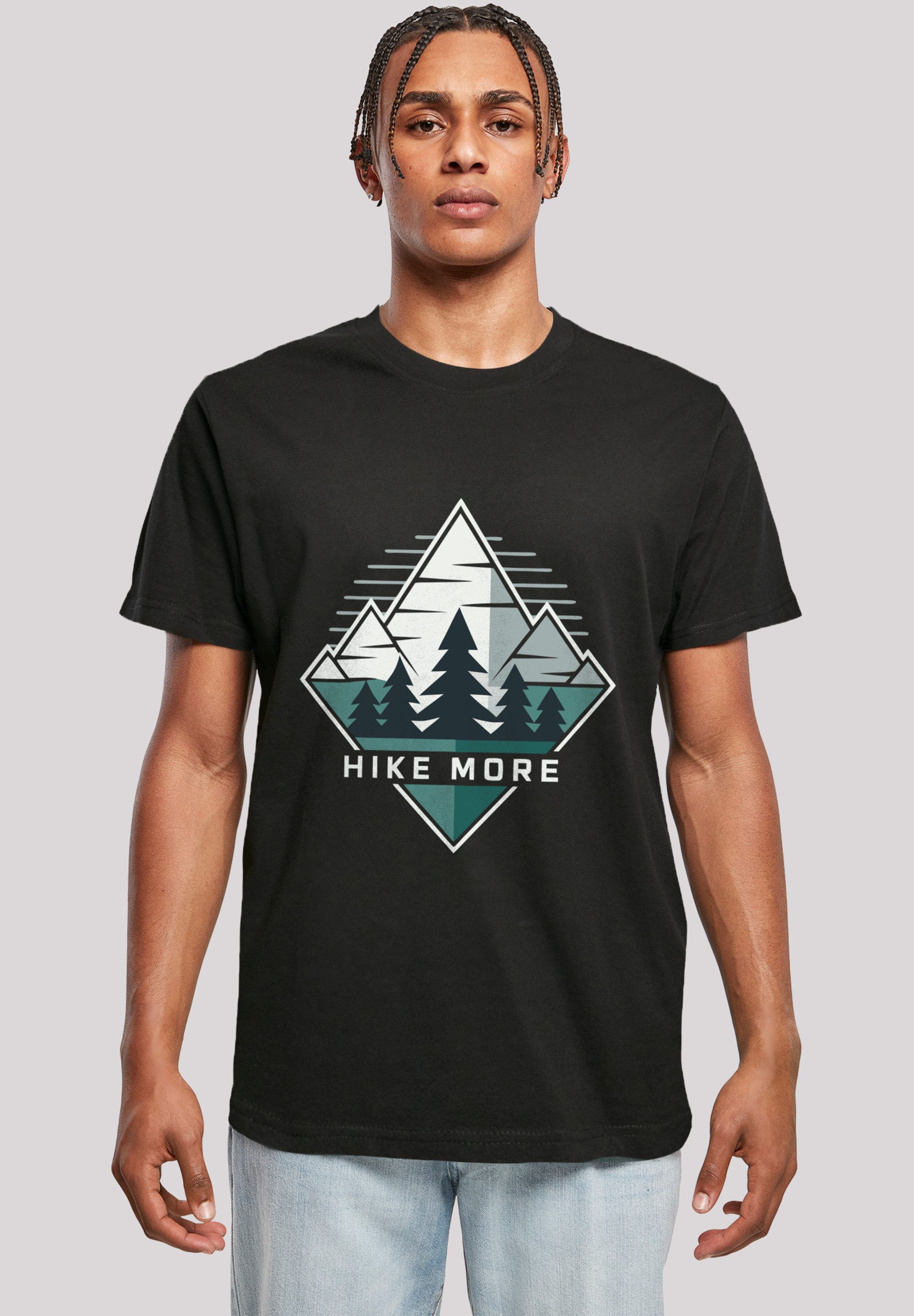 F4NT4STIC T-Shirt "Hike More Mountains", Premium Qualität günstig online kaufen