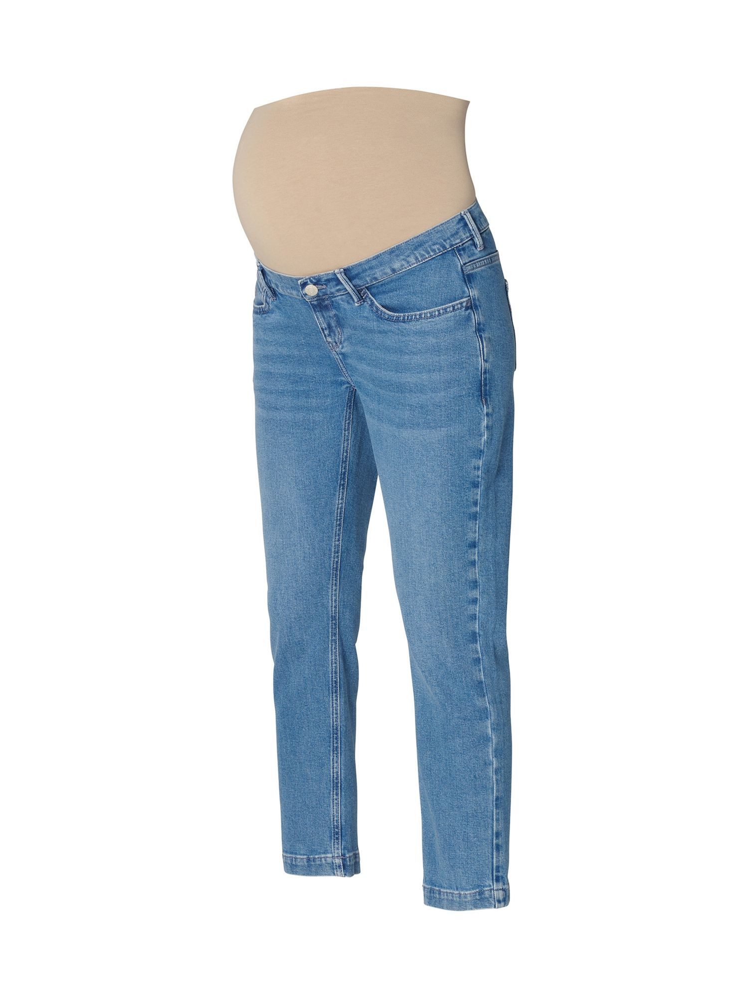 ESPRIT maternity Umstandsjeans MATERNITY Verkürzte Jeans mit Überbauchbund