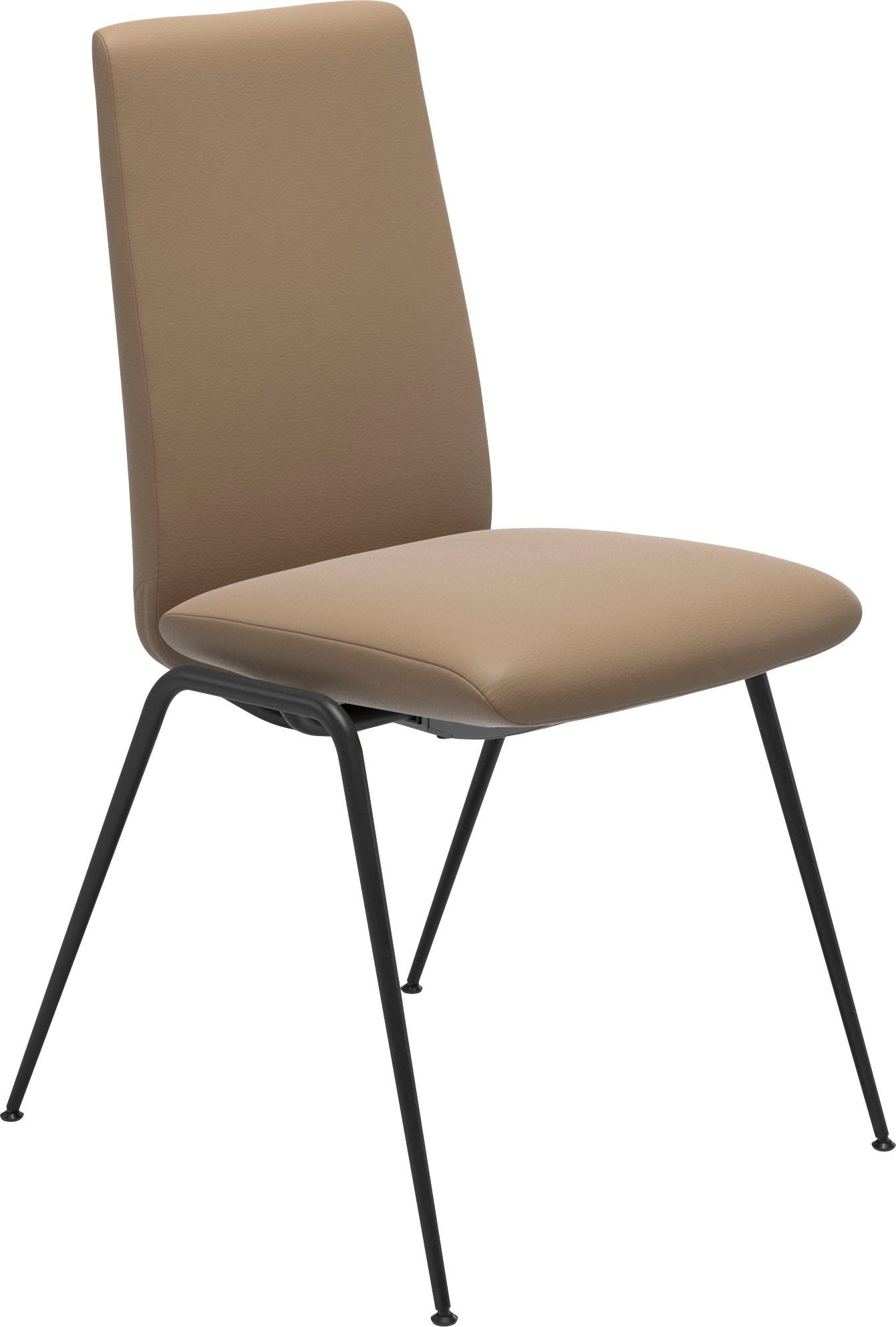 Polsterstuhl Laurel, Größe mit Stressless® Back, in Beinen M, matt Stahl Schwarz Low aus