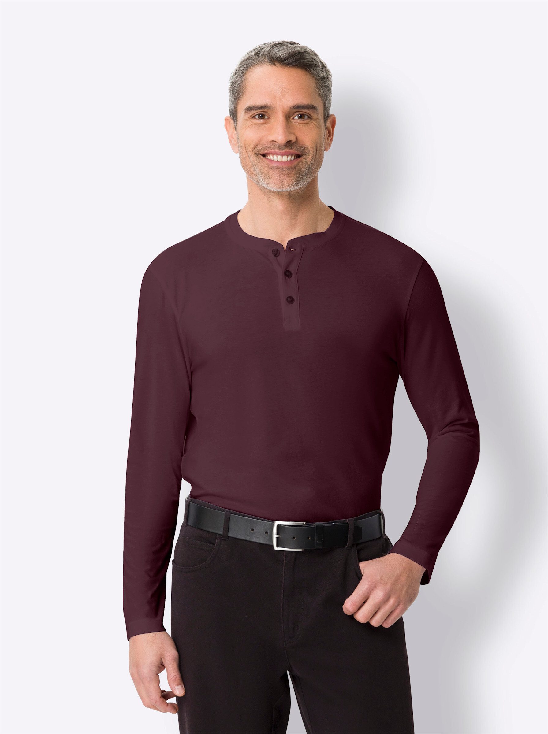 Sieh an! Trainingsshirt Langarm-Shirt Langarm