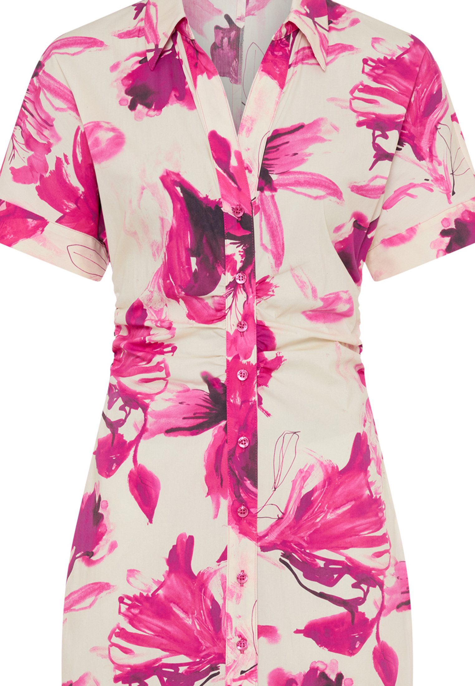 MARC AUREL Midikleid mit Blumenprint