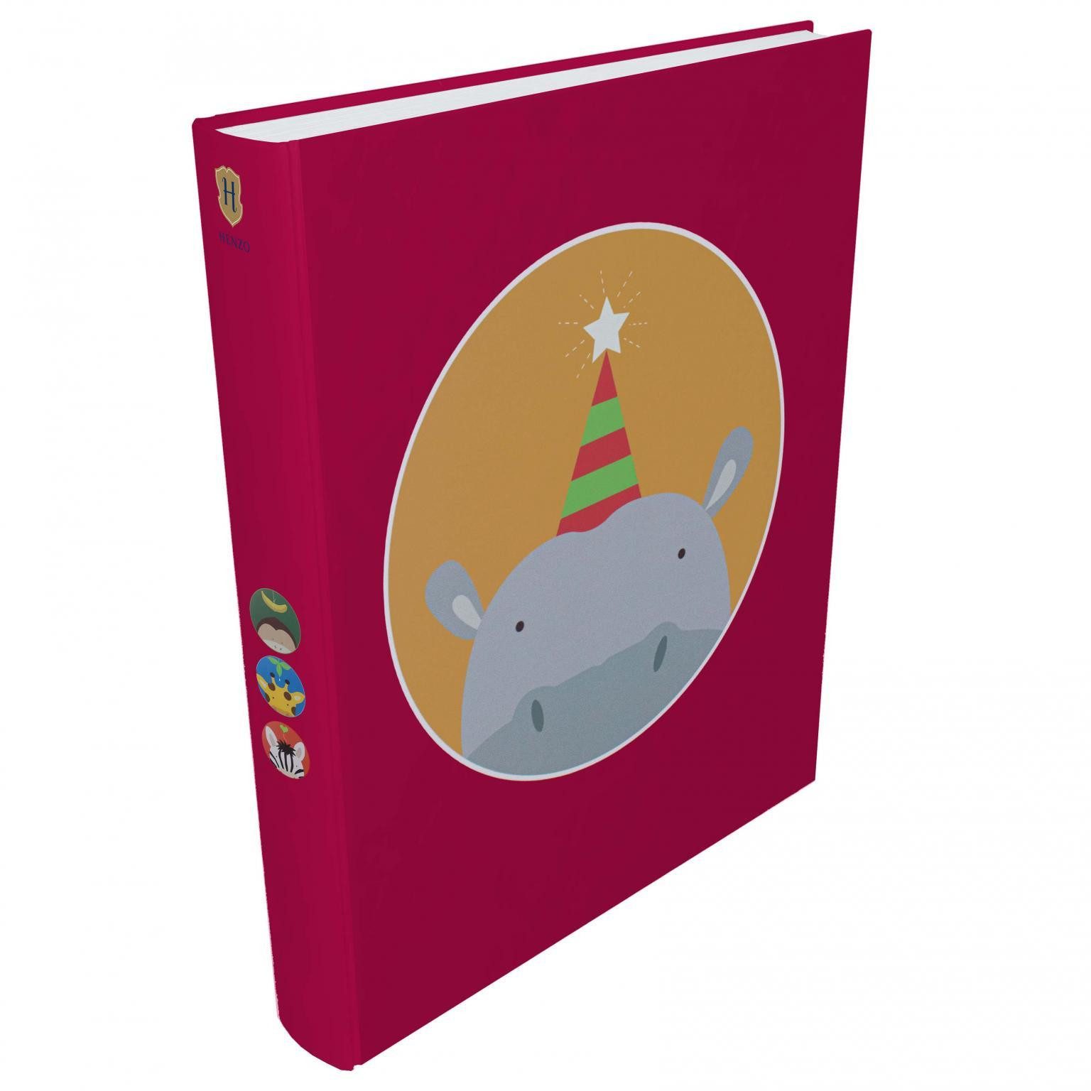 Henzo Fotoalbum Kinderalbum Jungle 1013000 100 Seiten