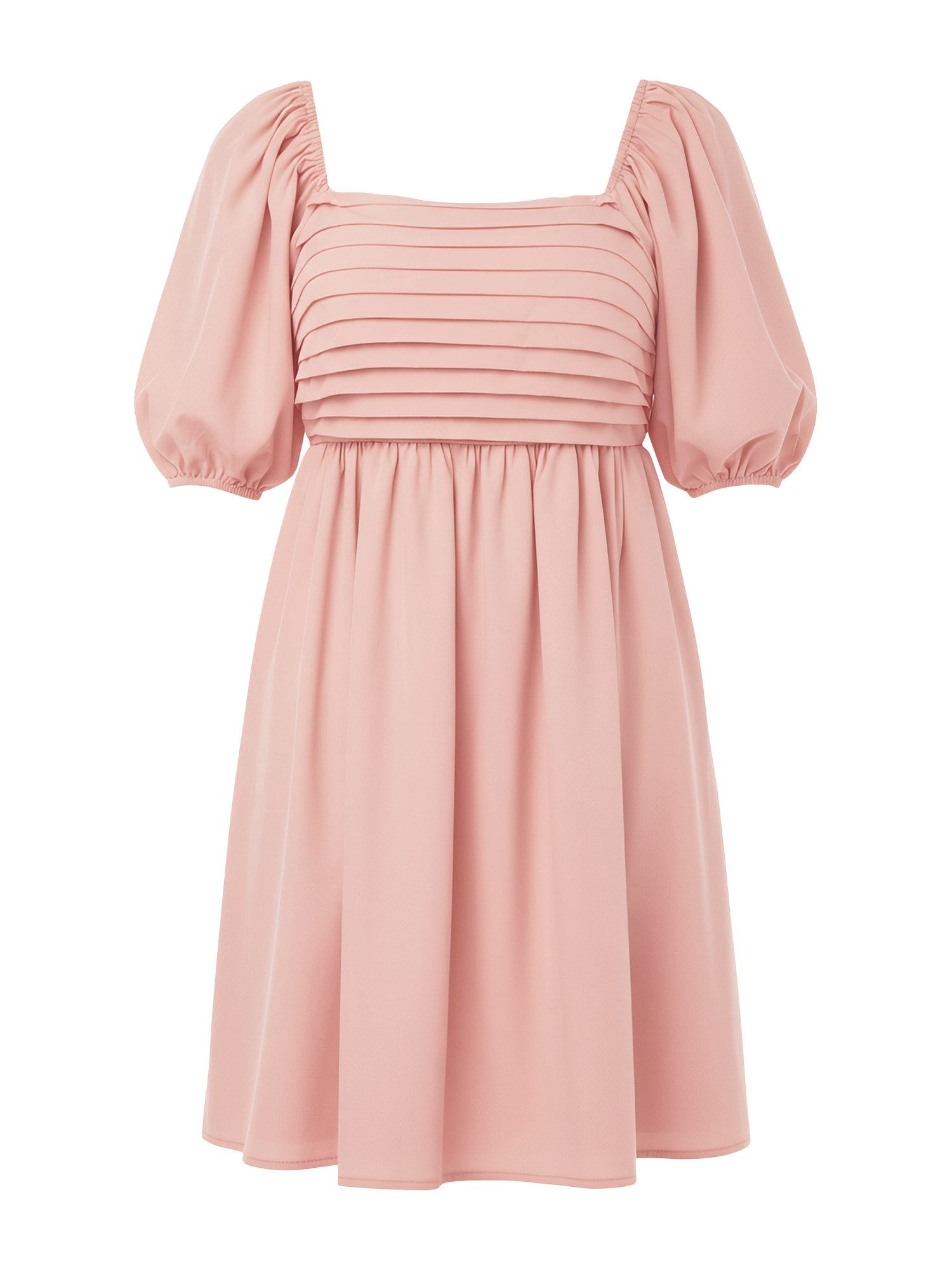 Imily Bela Babydollkleid Damen Lässiges rückenfreies Kleid (Packung, 1-tlg., 1per-Pack) Einfarbig