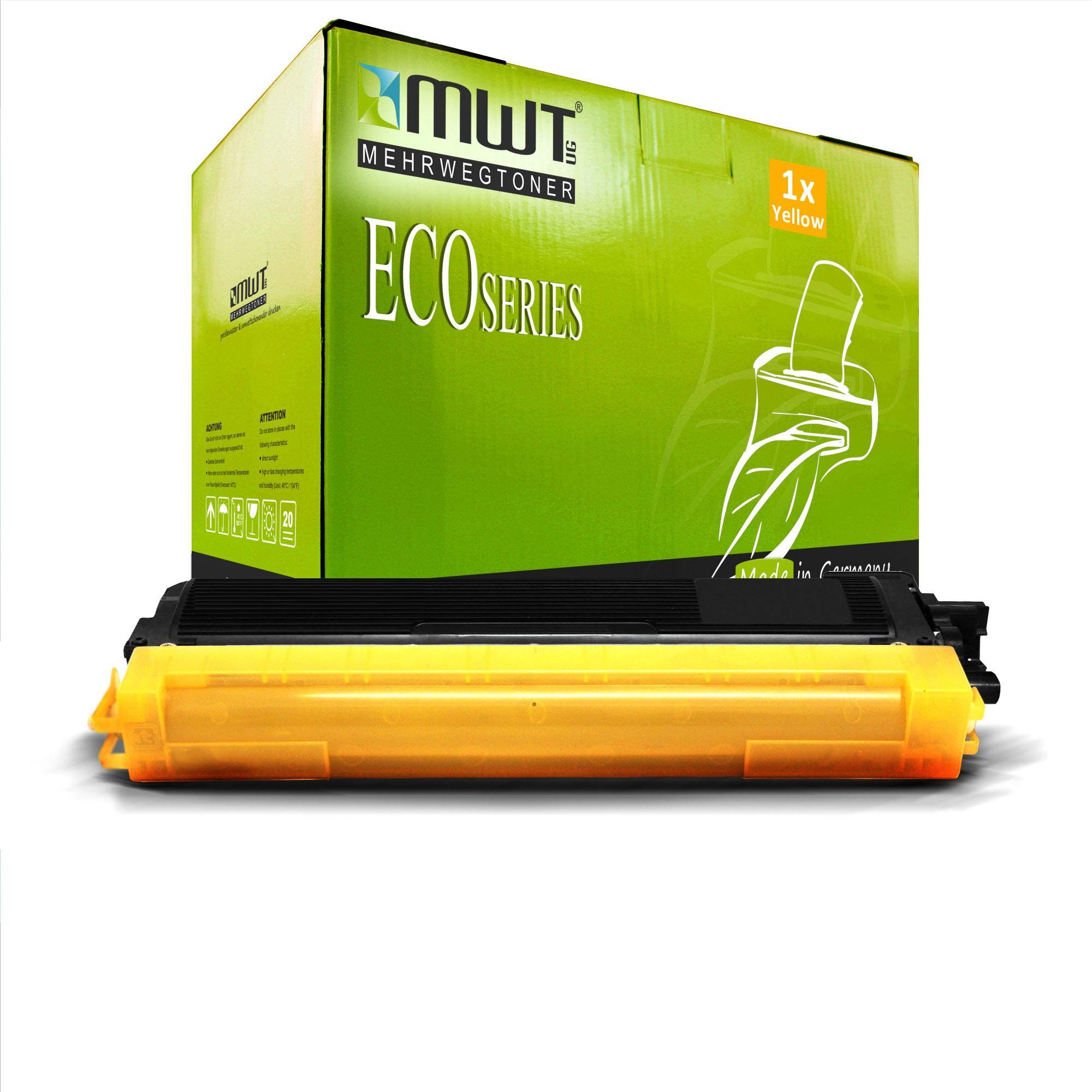 Eurotone Tonerkartusche TN230Y, (Einzelpack, 1-St., Lieferumfang: 1er-Pack in Gelb Toner in Gelb), Eurotone Toner TN230Y, 1er-Pack in Gelb, Gelb