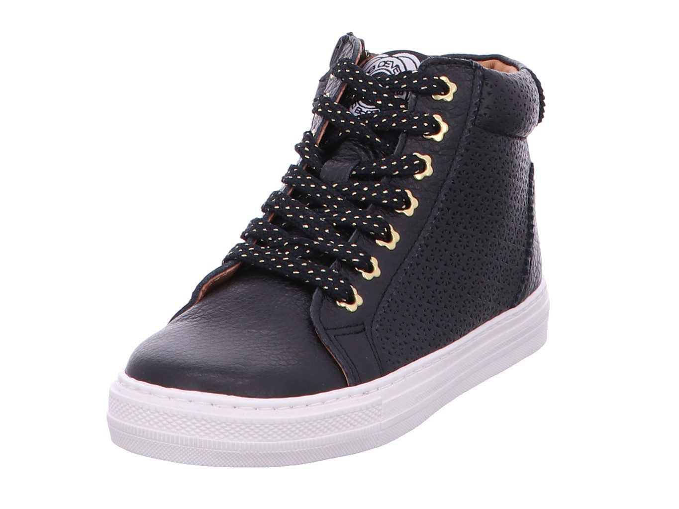 develab Girls Mid Cut Sneaker Laces Schnürboots