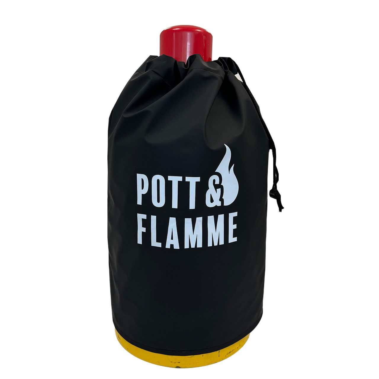 BlueCraft Abdeckhaube, 11 kg Gasflasche inkl. Druck "Pott & Flamme"