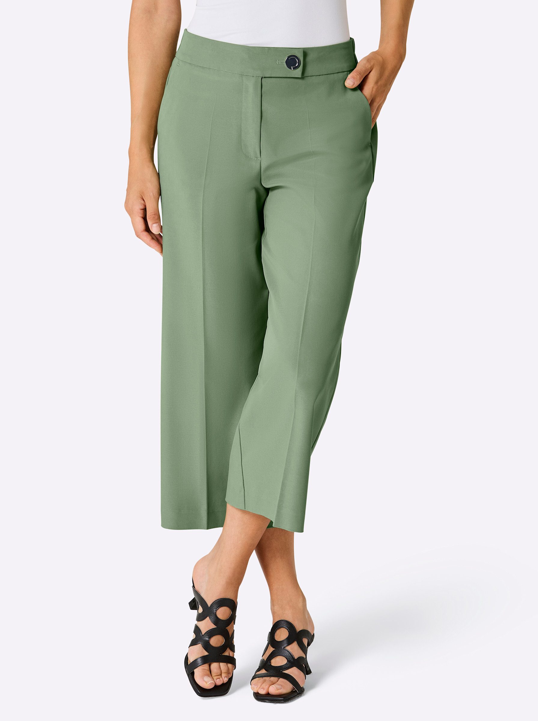 creation L Shorts Lyocell-Mix-Hose komfortabel