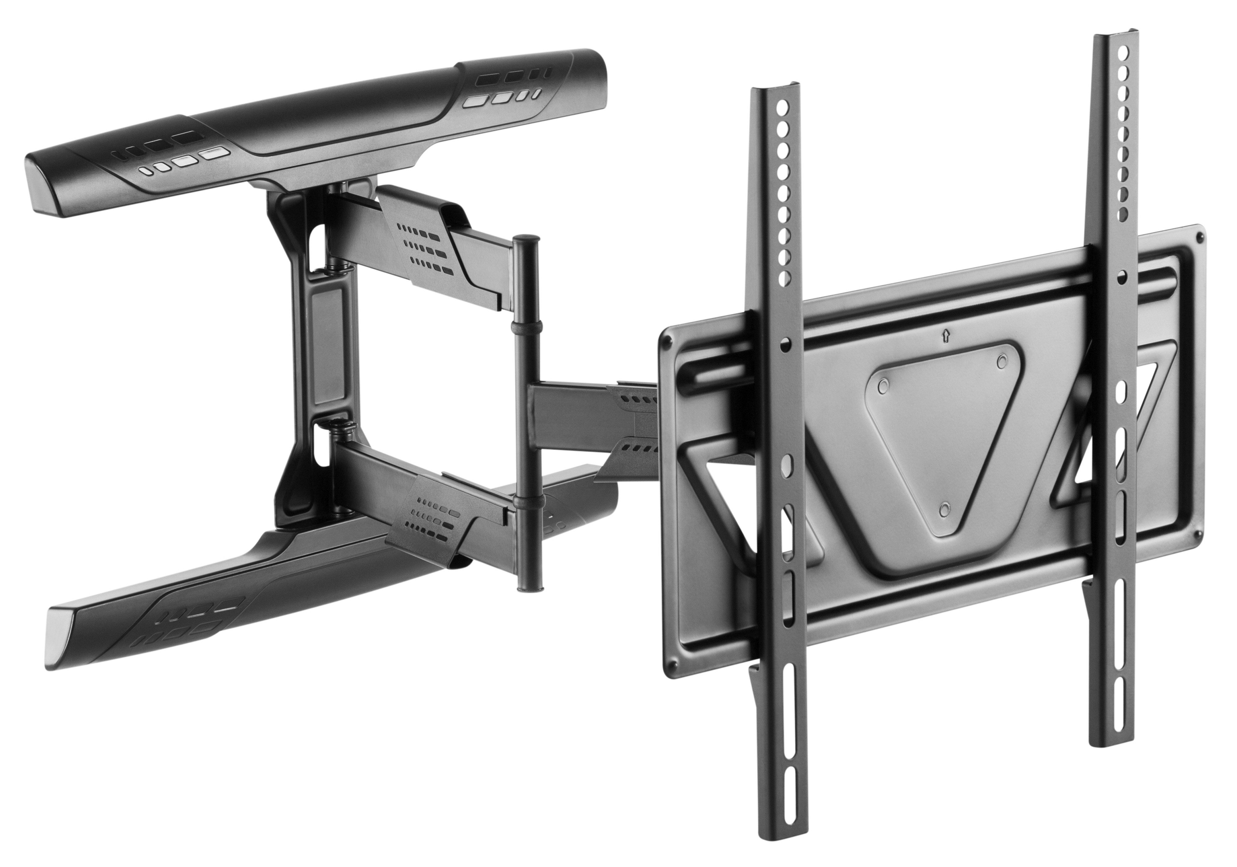 RICOO TV-Wandhalterung Wandhalterung TV 32 Zoll bis 55 Zoll max 30 Kg schwenkbar S5944, (bis 55 Zoll, VESA 200x200 bis 400x400, 1-tlg., 30 Kg Aufnahme, 32" bis 55" (81-140 cm) Bildschirm Diagonale, bis 22° Neigung, bis 180° Schwenkung, bis 6° drehbar Fern