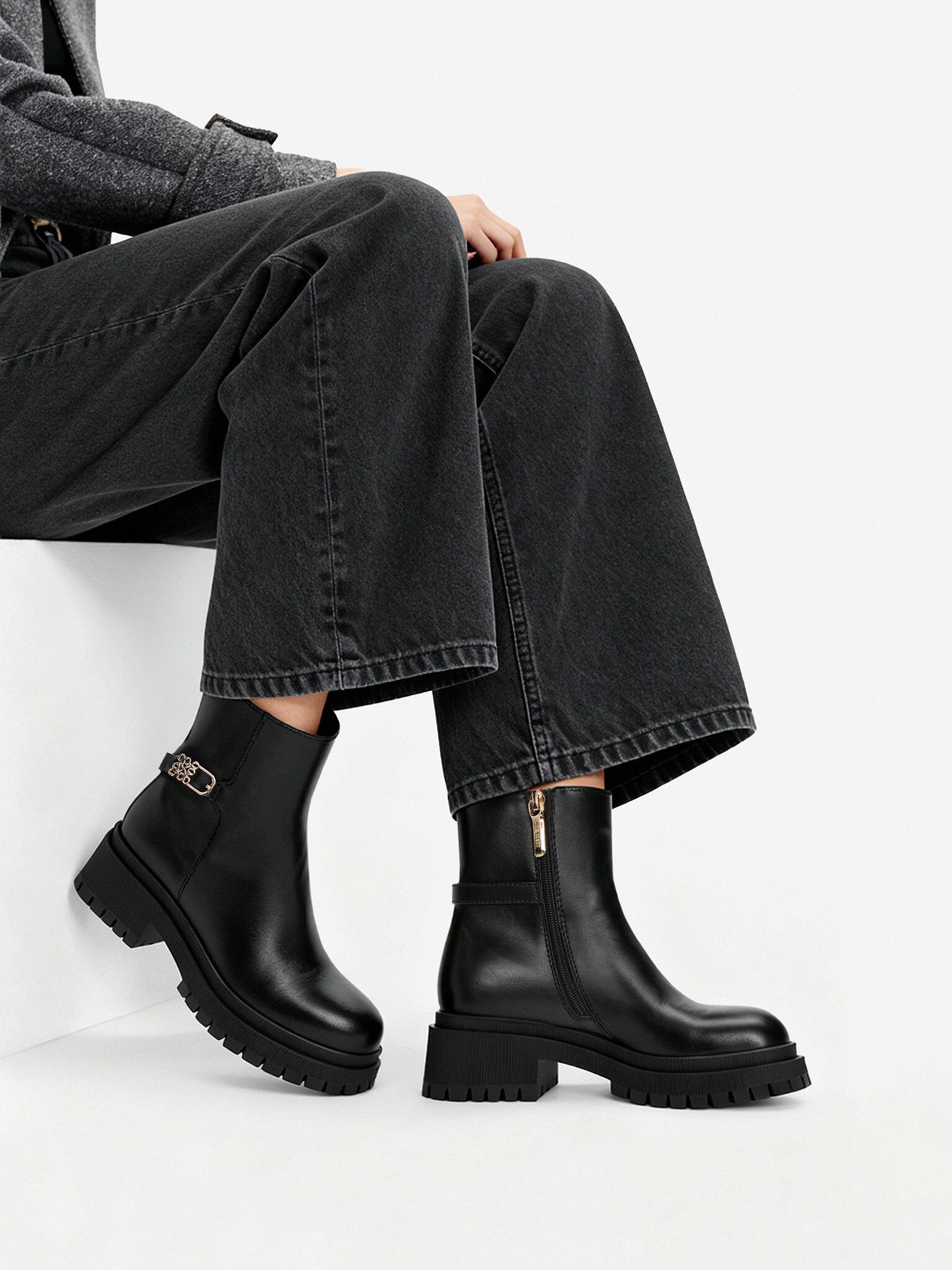 Nine West Nine West Frauen-Knöchelstiefel Schwarz CEO - LAYLA-01 Stiefel