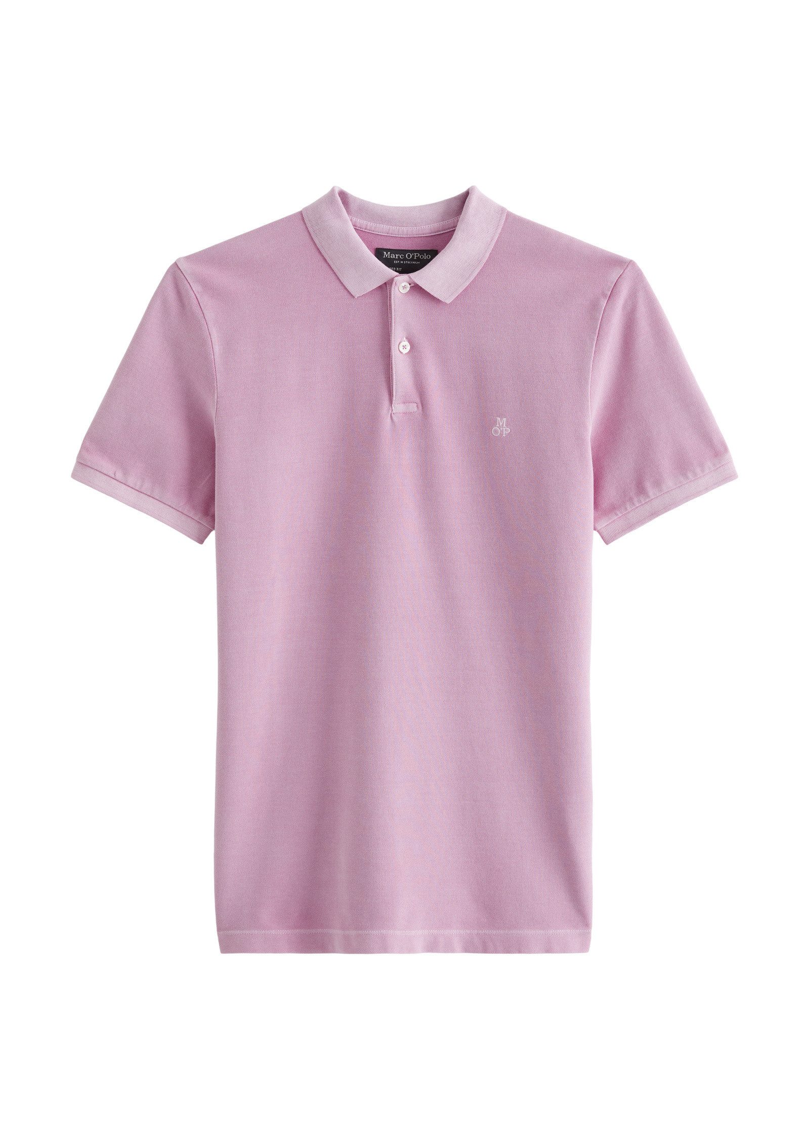 Poloshirt aus Organic Cotton-Stretch