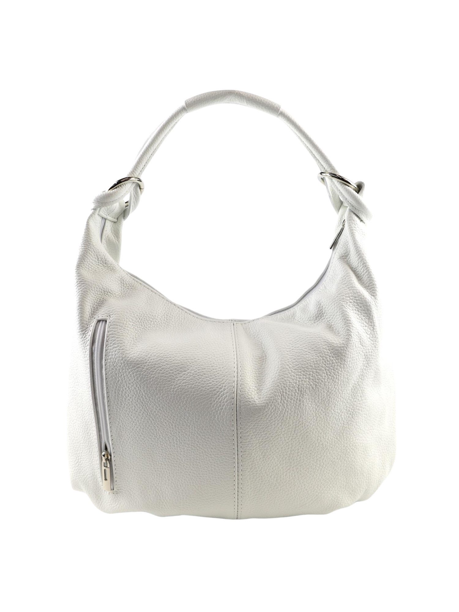 BRISE TASCHE Schultertasche Nata– Elegante Echtleder Schultertasche in zeitlosem Design (Kein Set, Einzeltasche), Geflochtener Henkel, weiches Echtleder, hochwertige Verarbeitung