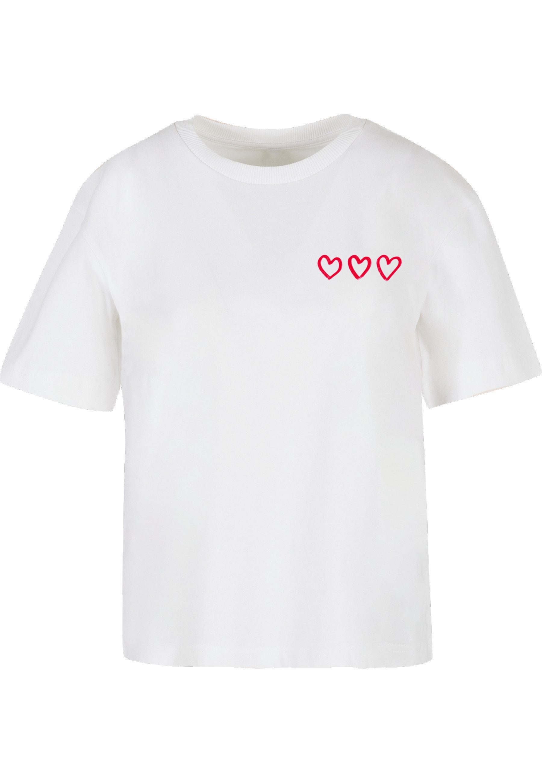 T-Shirt Miss Tee Damen Three In A Row Tee