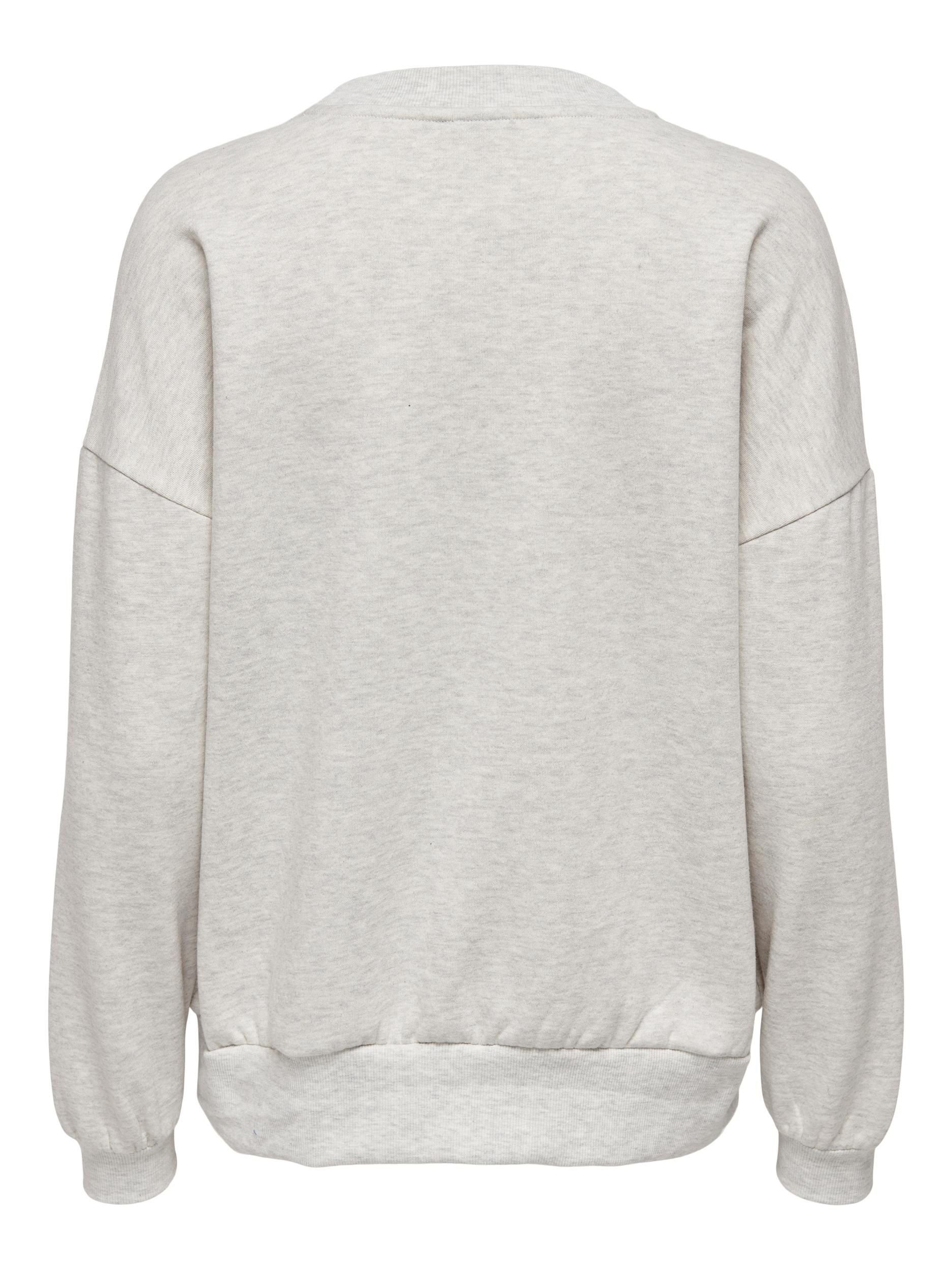 ONLY Sweatshirt 179073001 Light Grey Melange/Stu | Sweatshirts