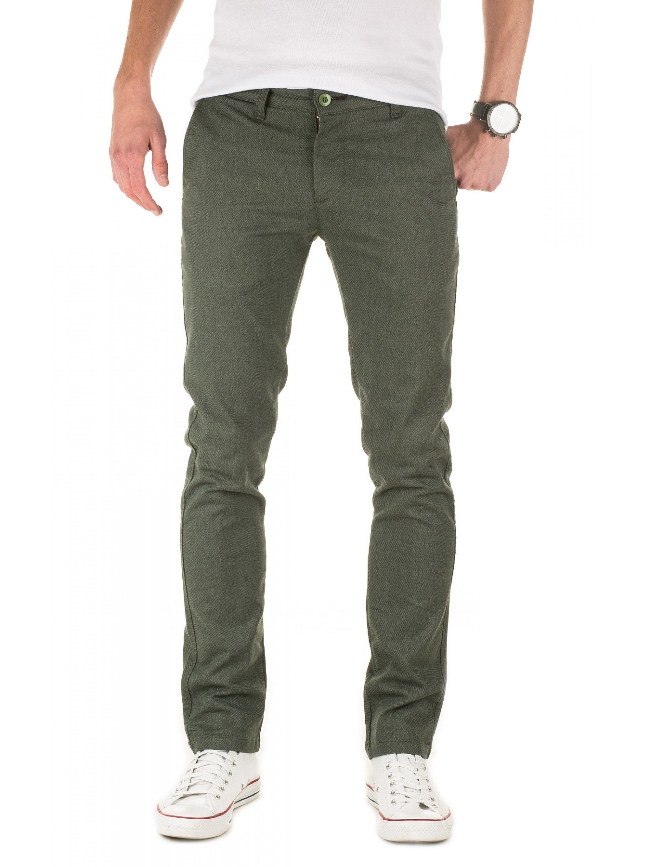 WOTEGA Chinohose Chino - Fit WOTEGA Braun Allen Pants Slim (181314) (camel Herren acorn Chinohose