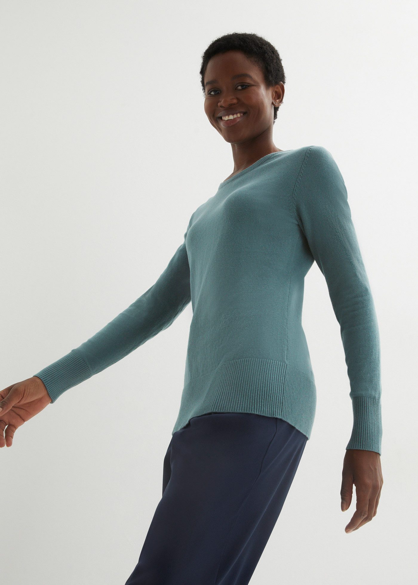 bonprix Strickpullover Feinstrickpullover günstig online kaufen