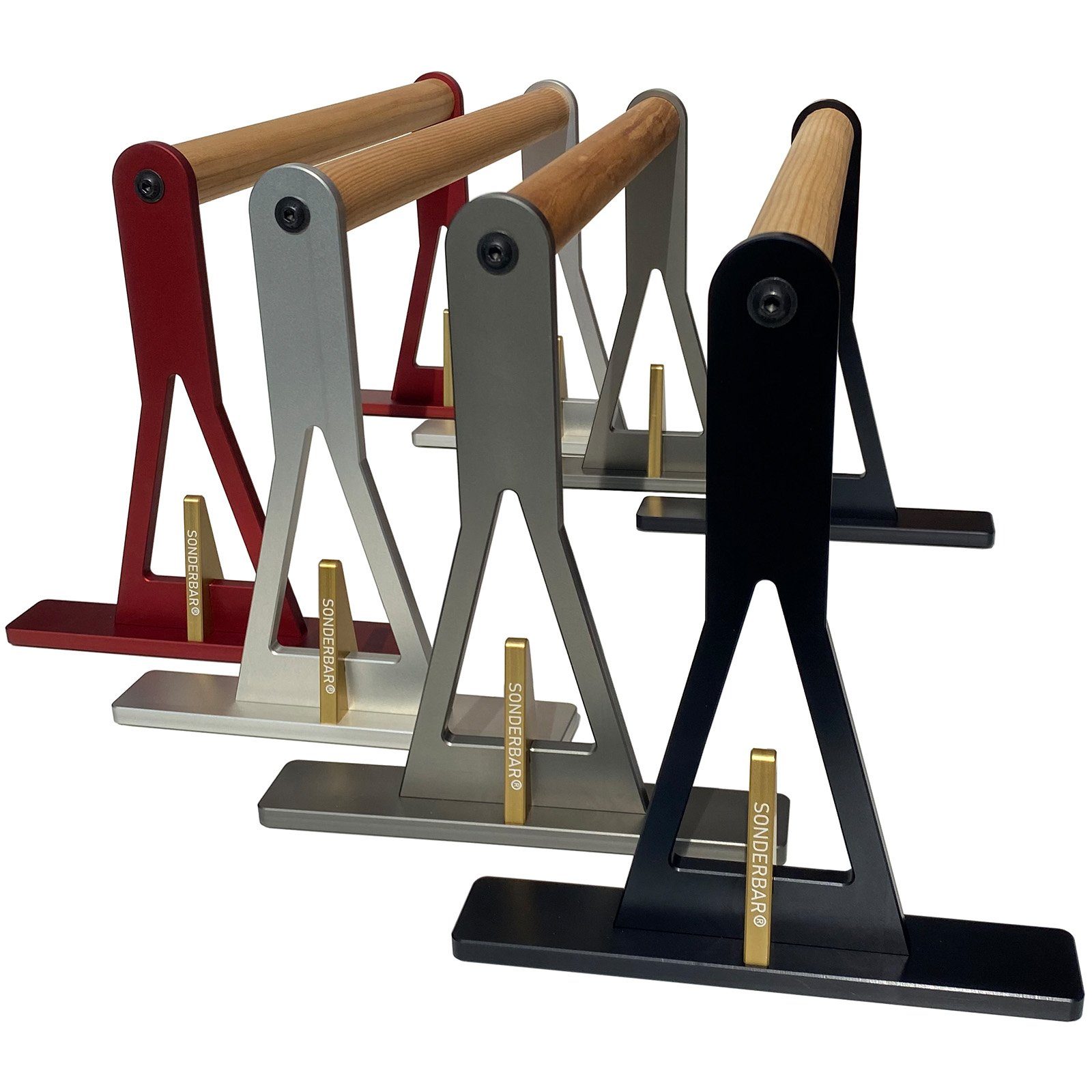 Sonderbar Liegestützgriffe Trainingsgriffe Parallettes Pullup Fitness Bars Calisthenics, Robust