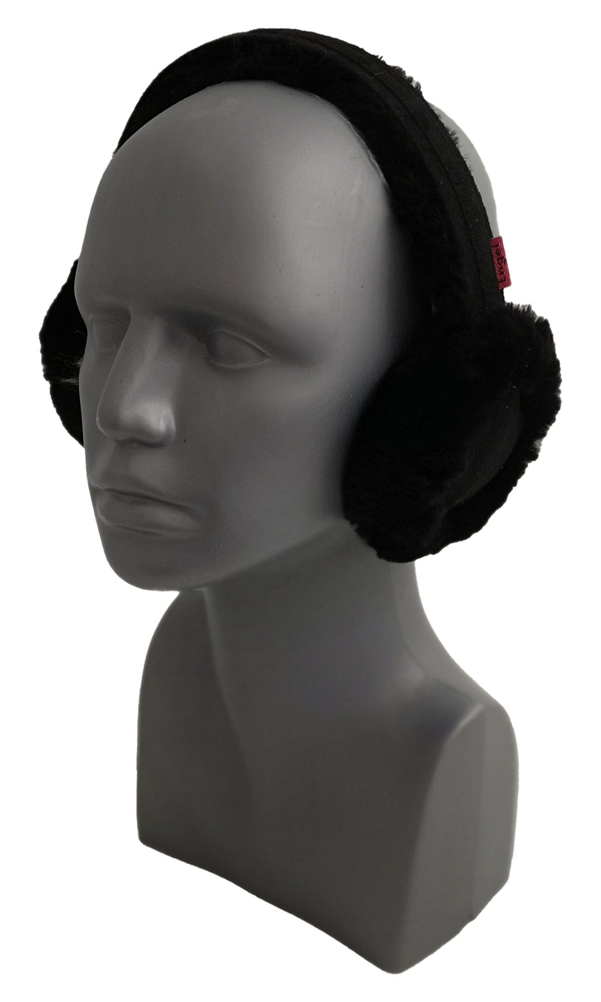 Reissner Lammfelle Ohrenwärmer Kopfbügel Ohrenschützer ULI echtes Merino Lammfell und Veloursleder gefüttert mit weichem Lammfell