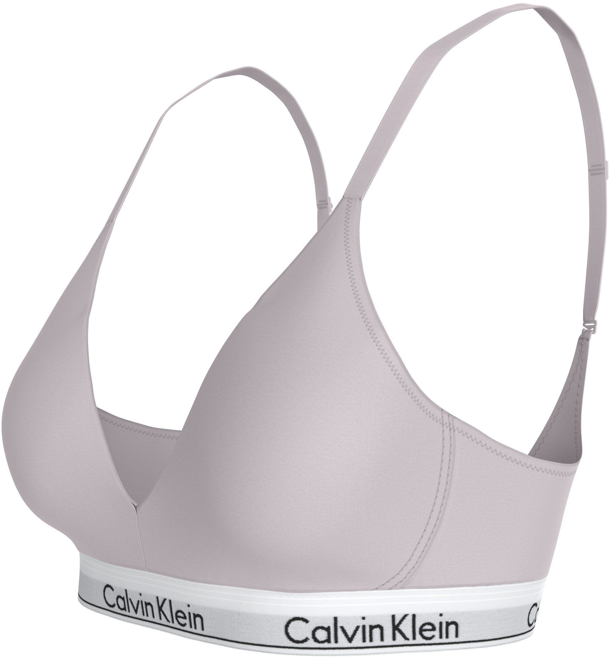 Calvin Klein Underwear Schalen-BH MATERNITY LIGHTLY LINED TRIANGLE Körpernahe Passform mit elastischem Bund