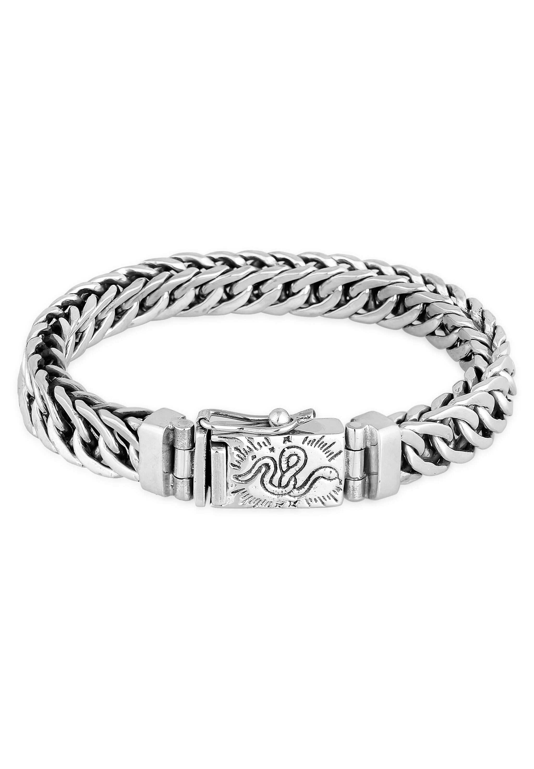HAZE & GLORY Silberarmband Herren Panzerarmband - Cobra 925 Silber, Schlang günstig online kaufen
